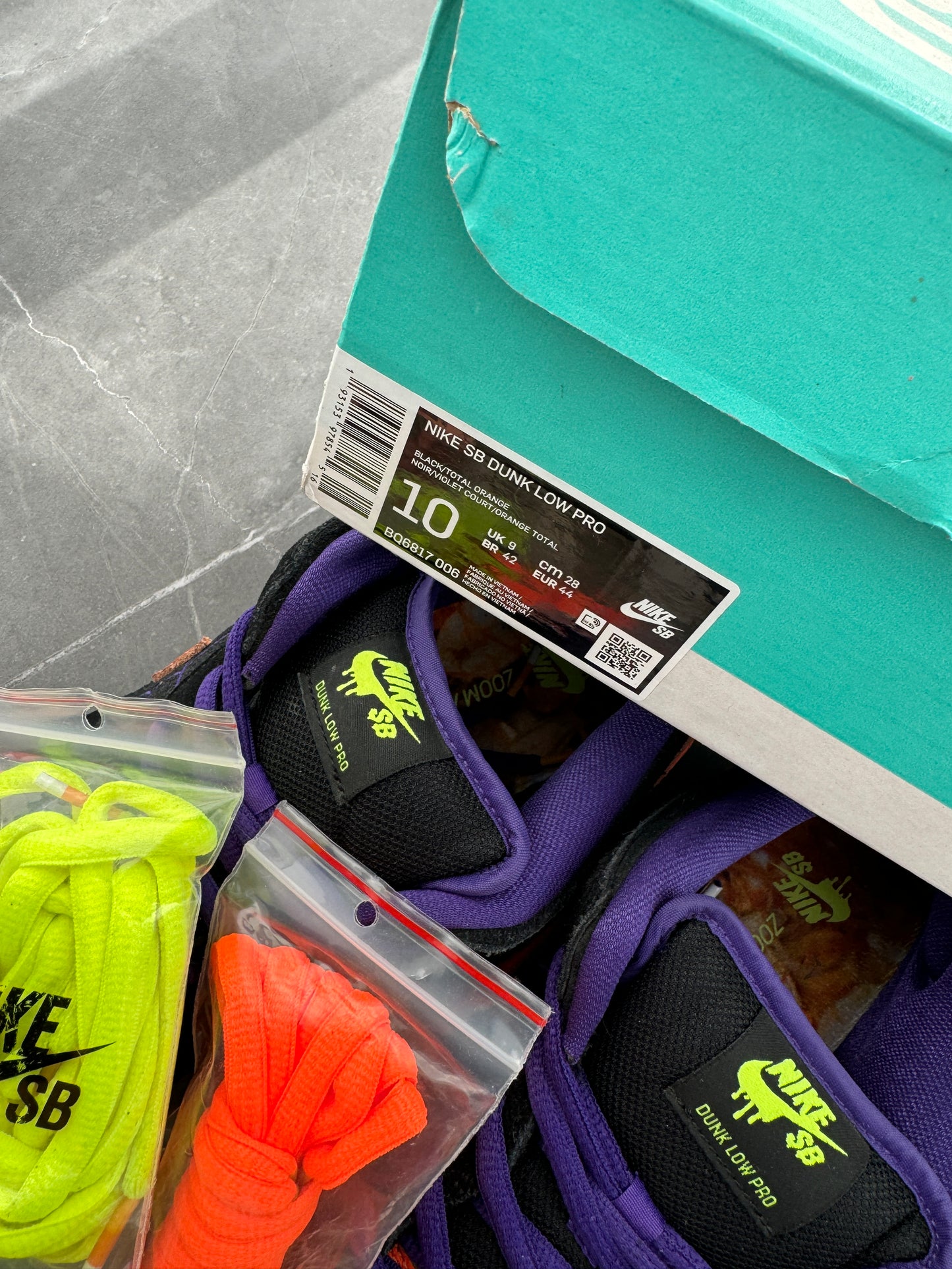 Dunk Low Pro SB Night Of Mischief Halloween US10