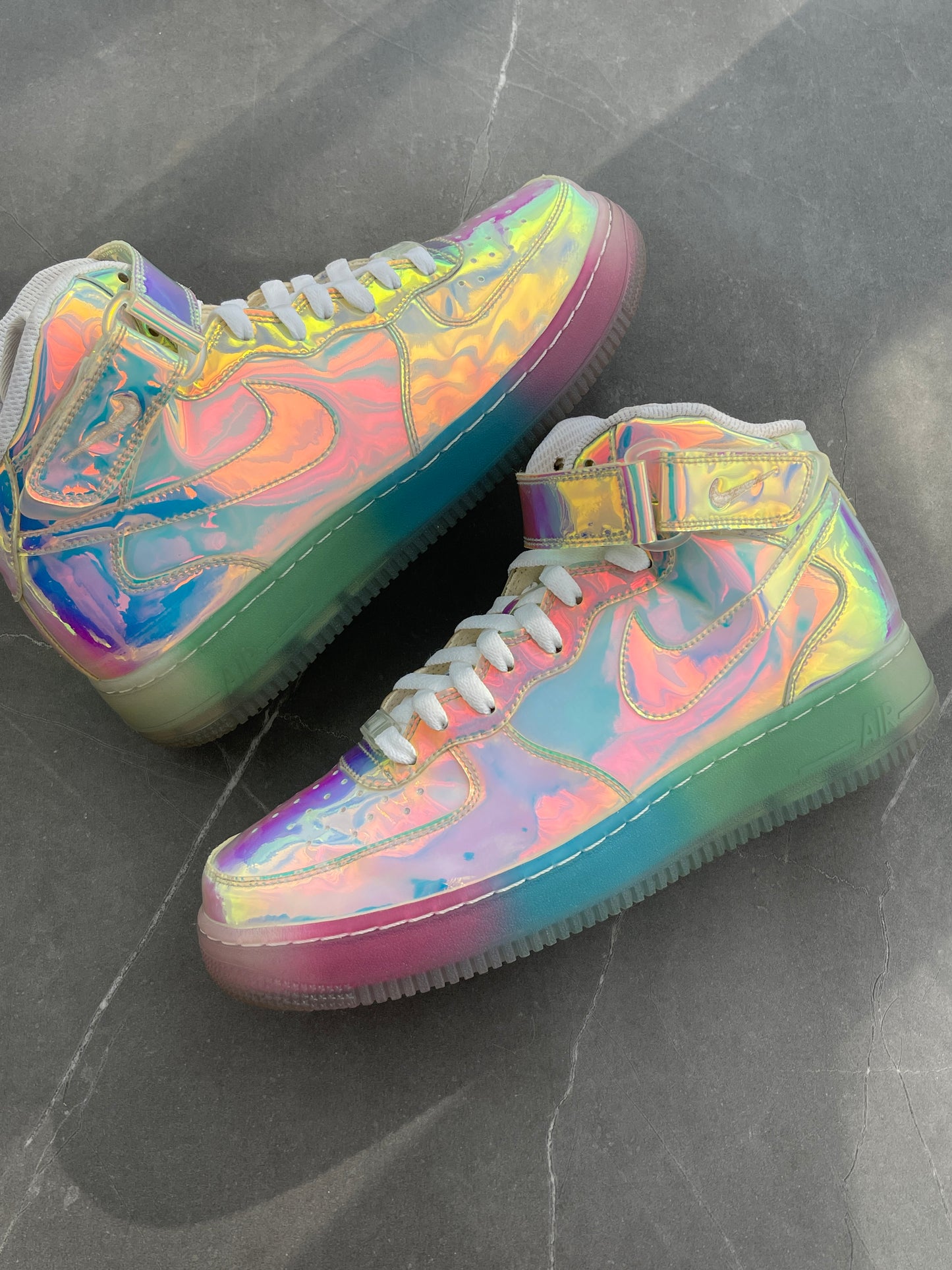 Air Force 1 Mid Iridescent Super Bowl 2015 US7.5