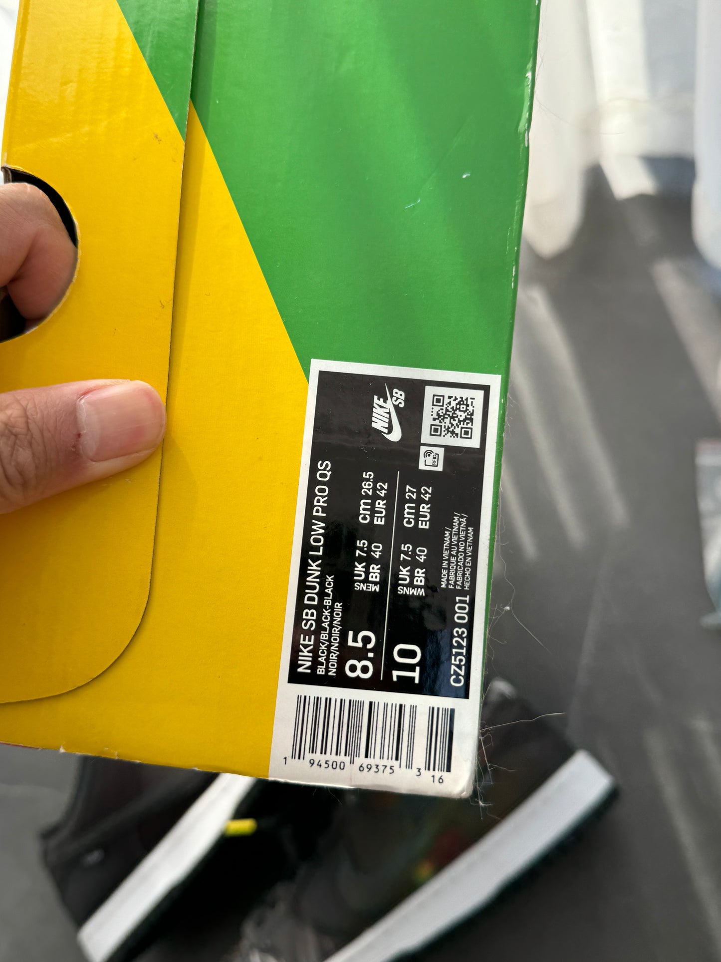 Dunk Low Pro SB Civilist Thermography US8.5