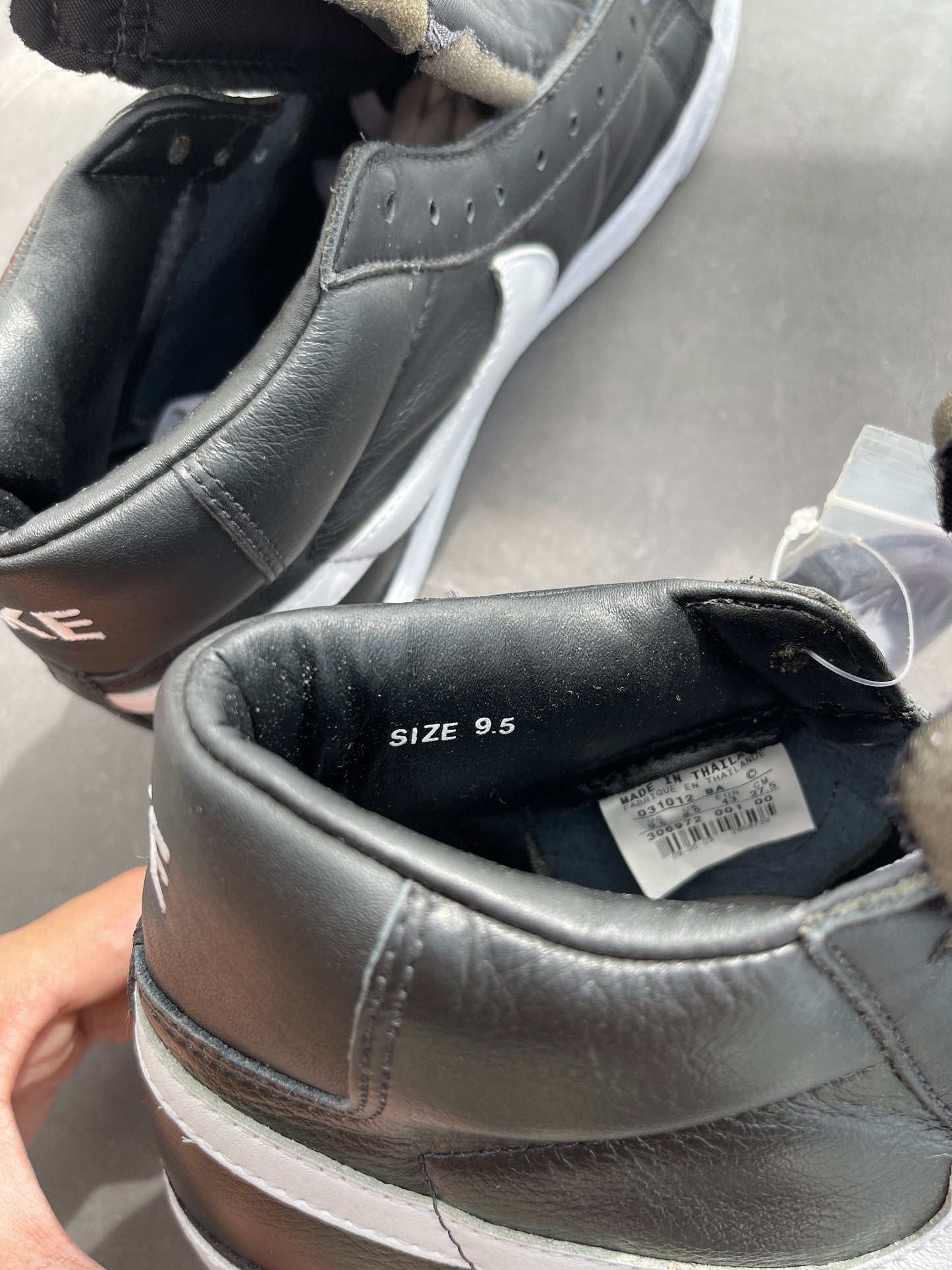 Nike Blazer Mid OG Black White 2003