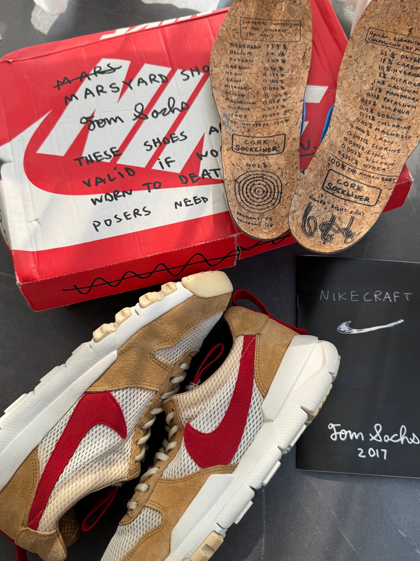 Nike Craft Mars Yard Shoe 2.0 x Tom Sachs US8.5