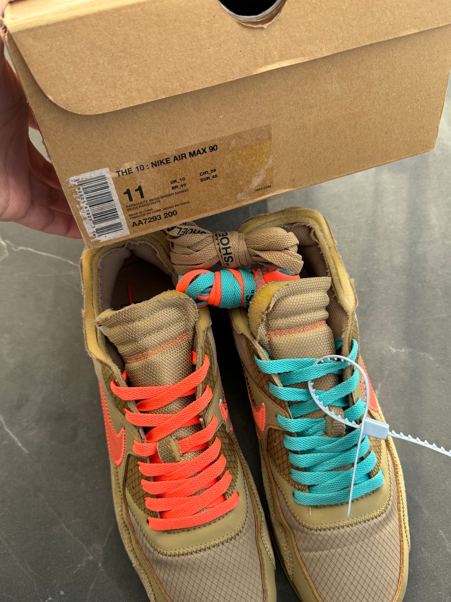 Air Max 90 Off-White Desert Ore US11