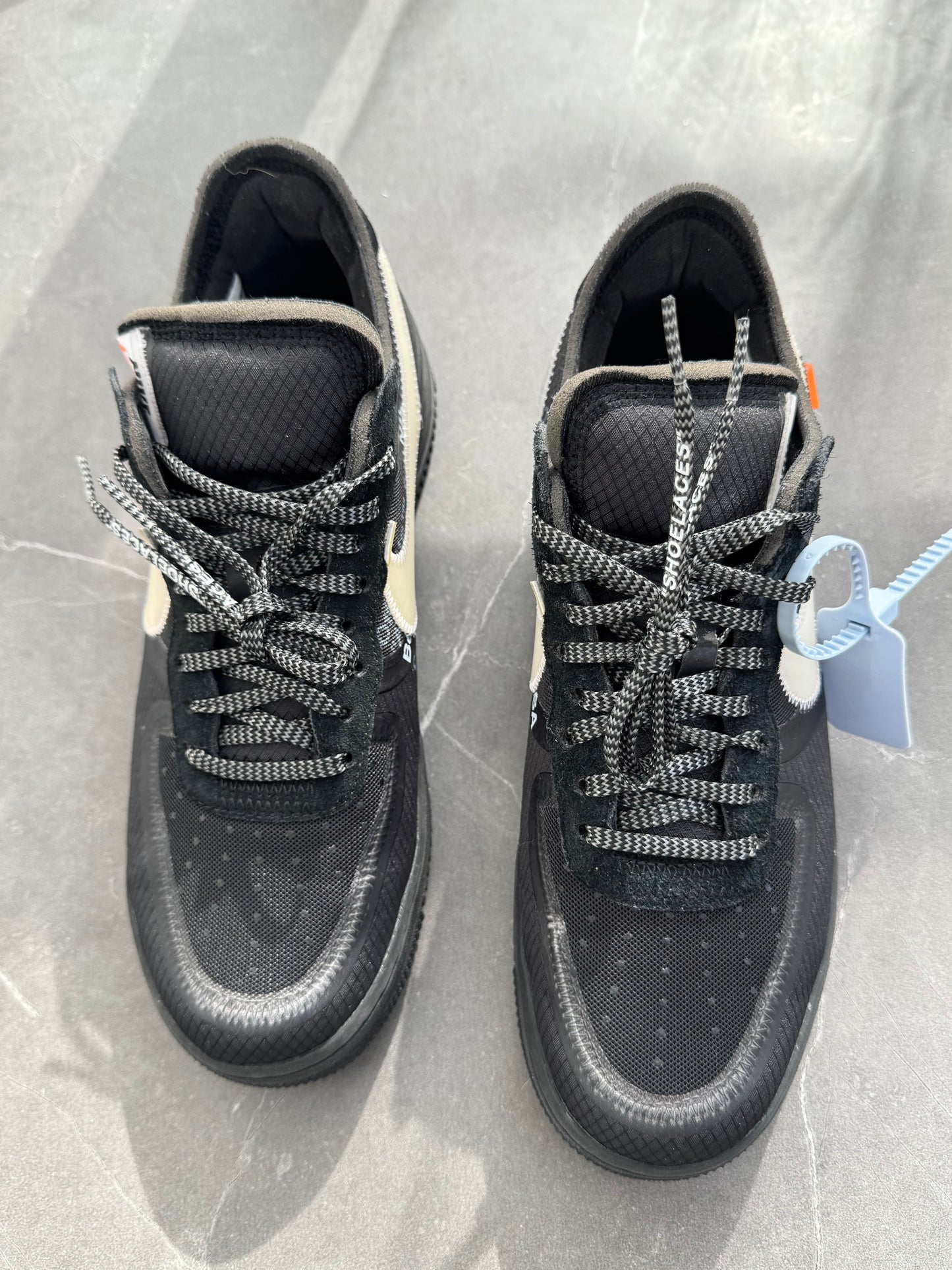 Air Force 1 Low Off-White Black US10