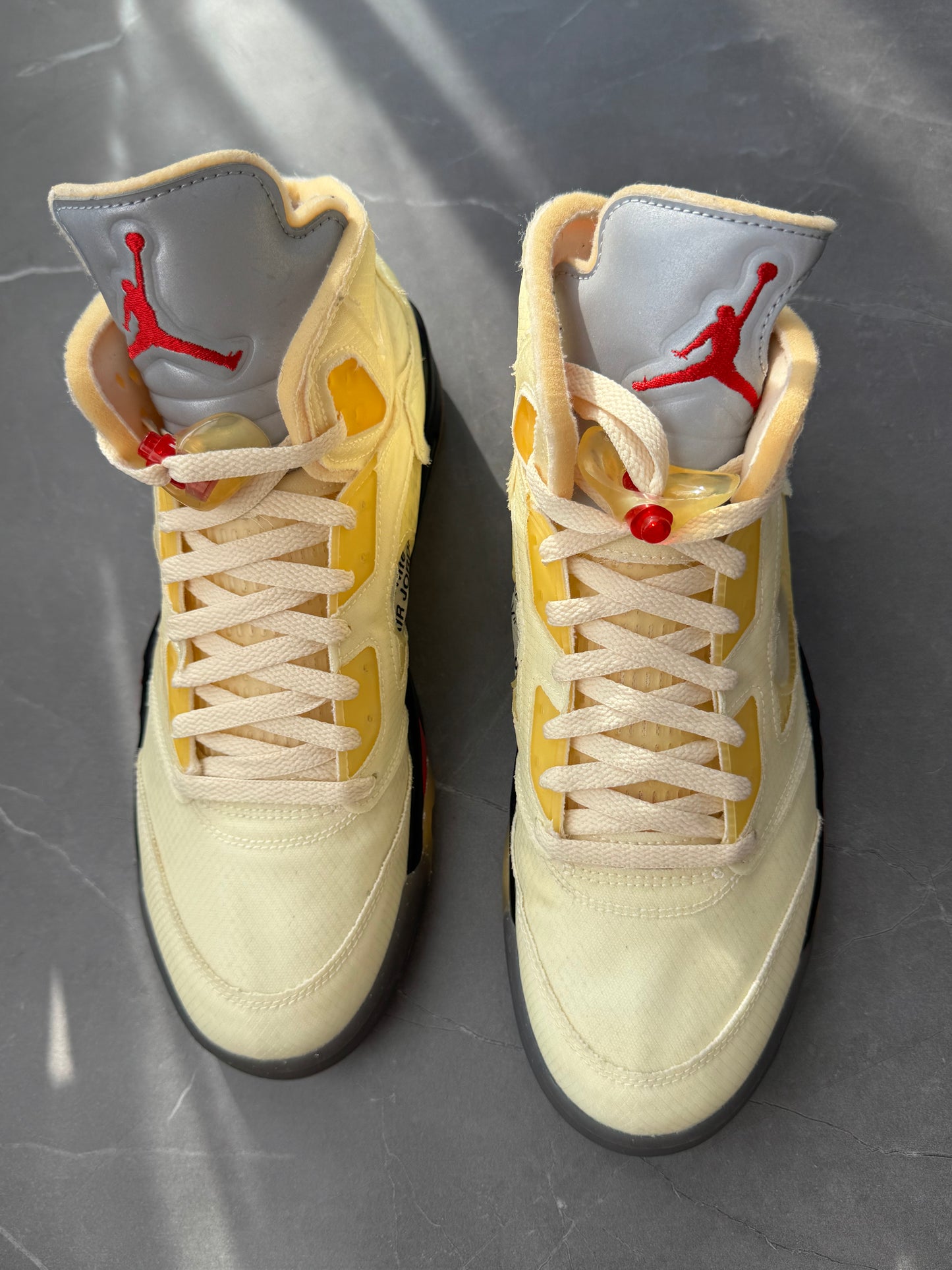 Air Jordan 5 Off-White Sail US12
