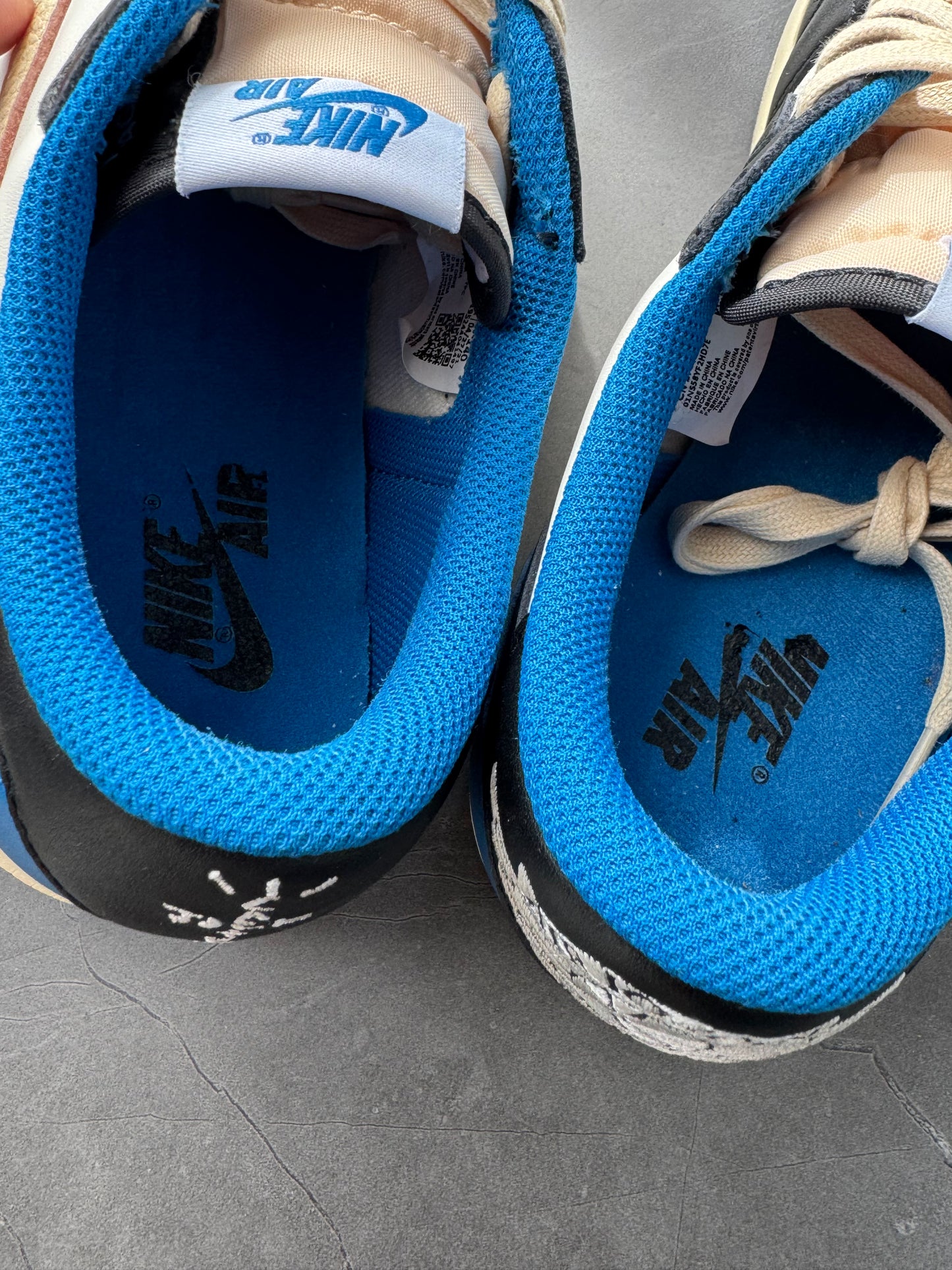 Air Jordan 1 Low Travis Scott Fragment Design US9