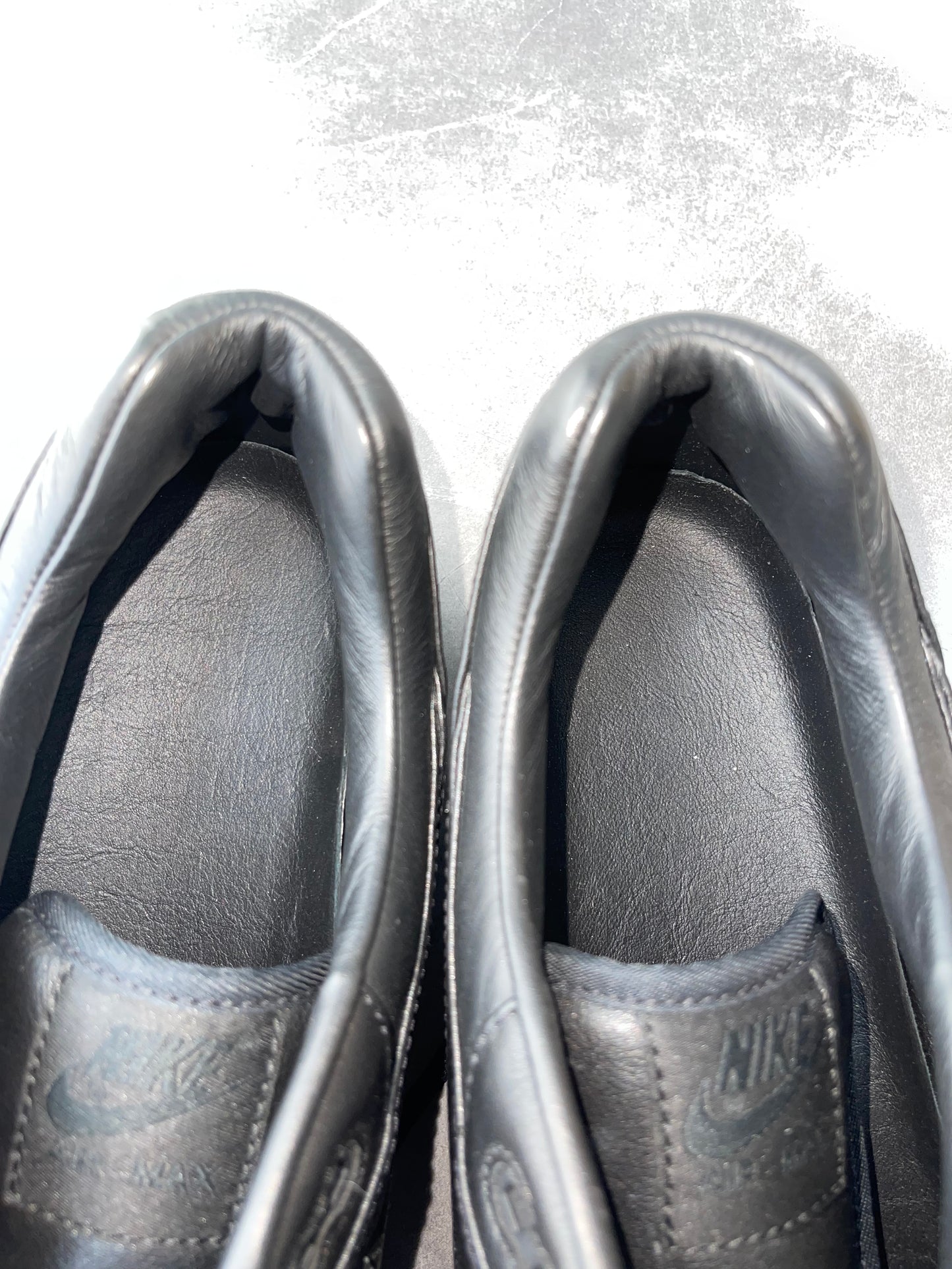 Air Max 1 Bespoke Triple Black Fit Test Sample 2015