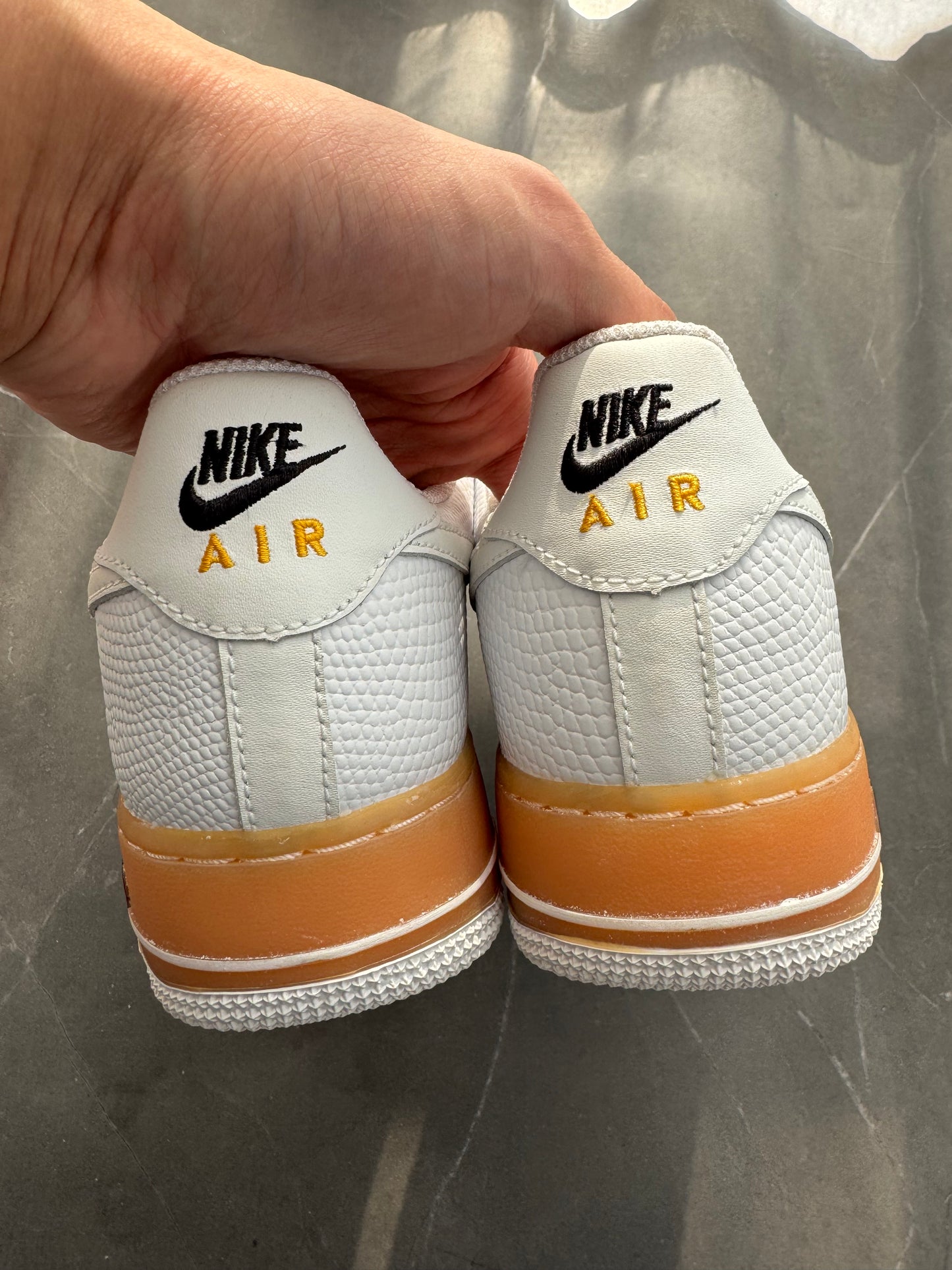Air Force 1 Low JD Sports White Gum Midsole 2005