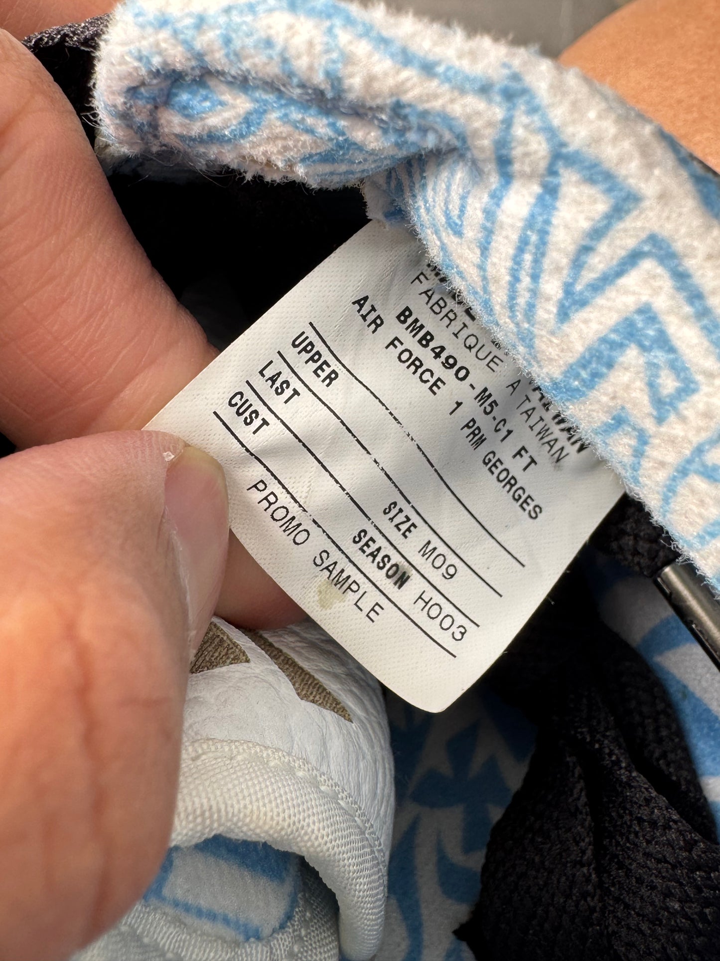 Air Force 1 Low Premium Georges Entourage Sample