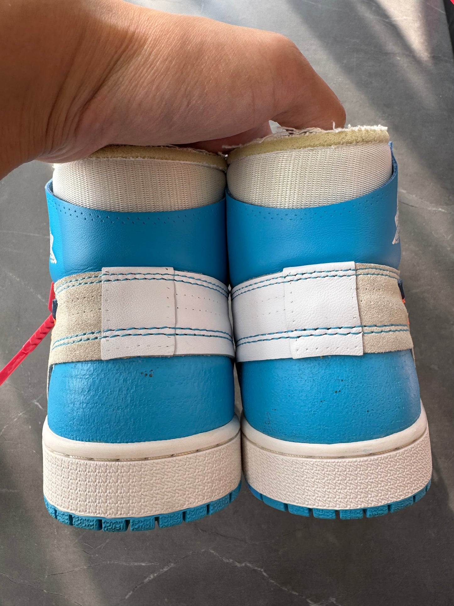 Air Jordan 1 High Off-White University Blue