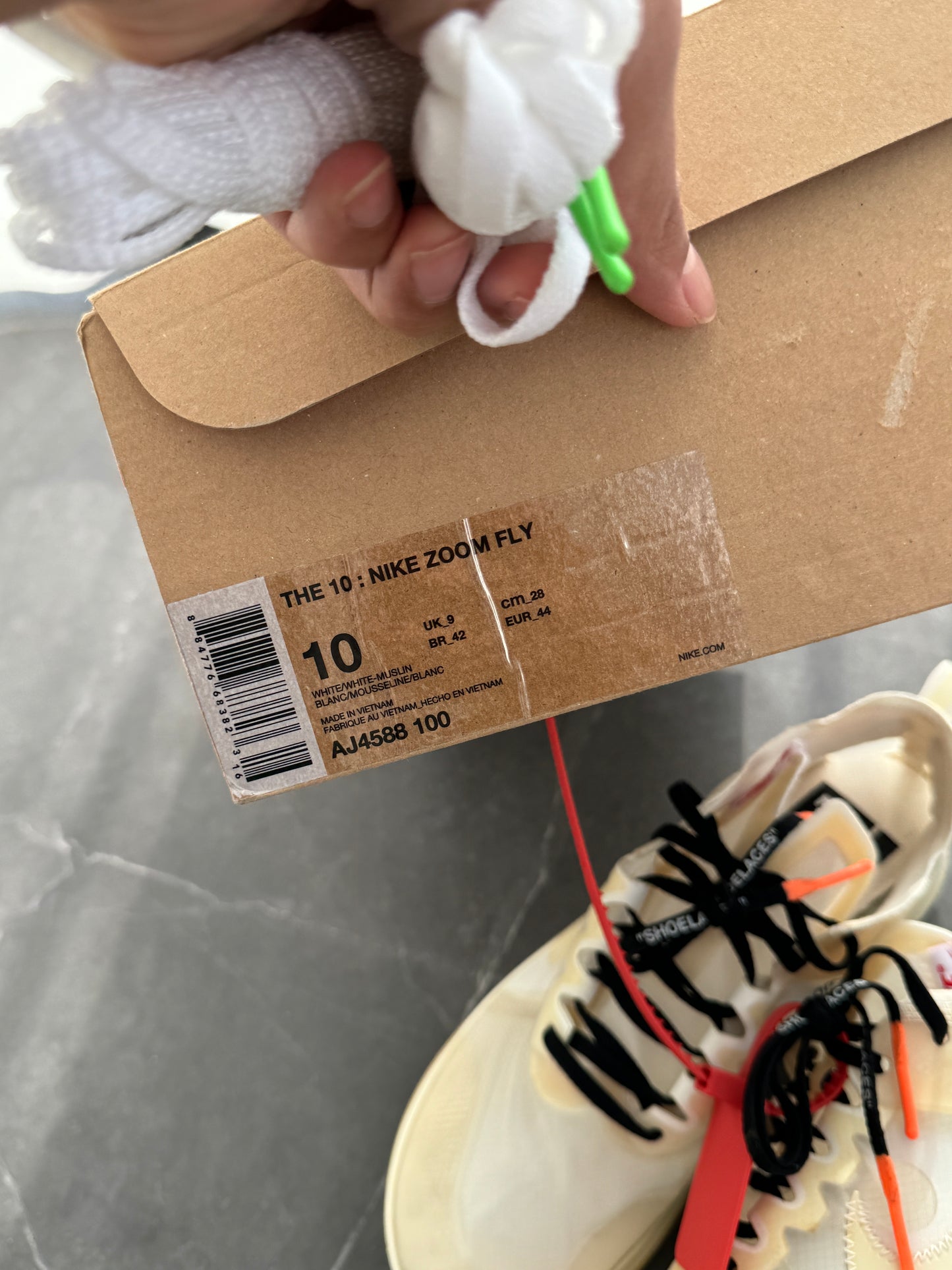 Nike Zoom Fly Off-White The Ten US10