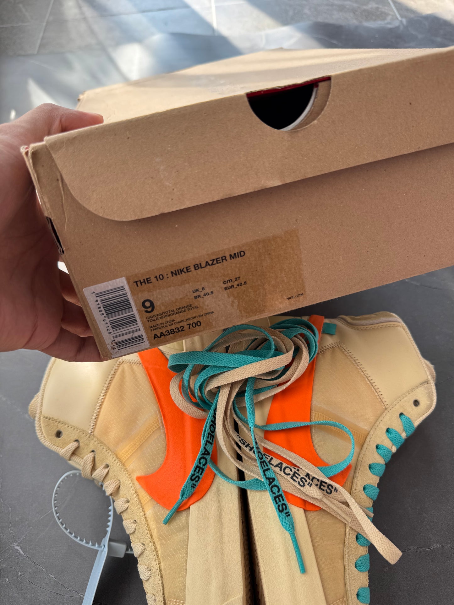 Blazer Mid Off-White All Hallow‘s Eve US9