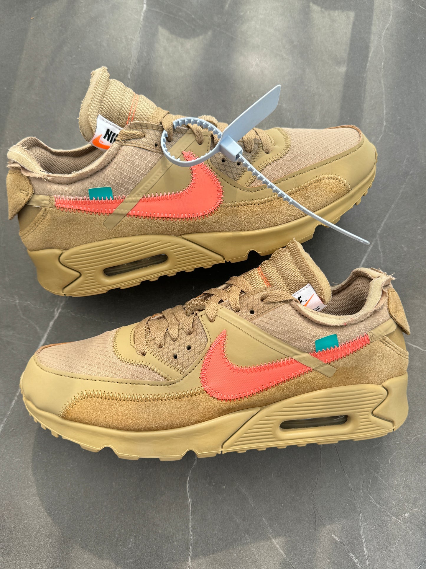 Air Max 90 Off-White Desert Ore US10.5