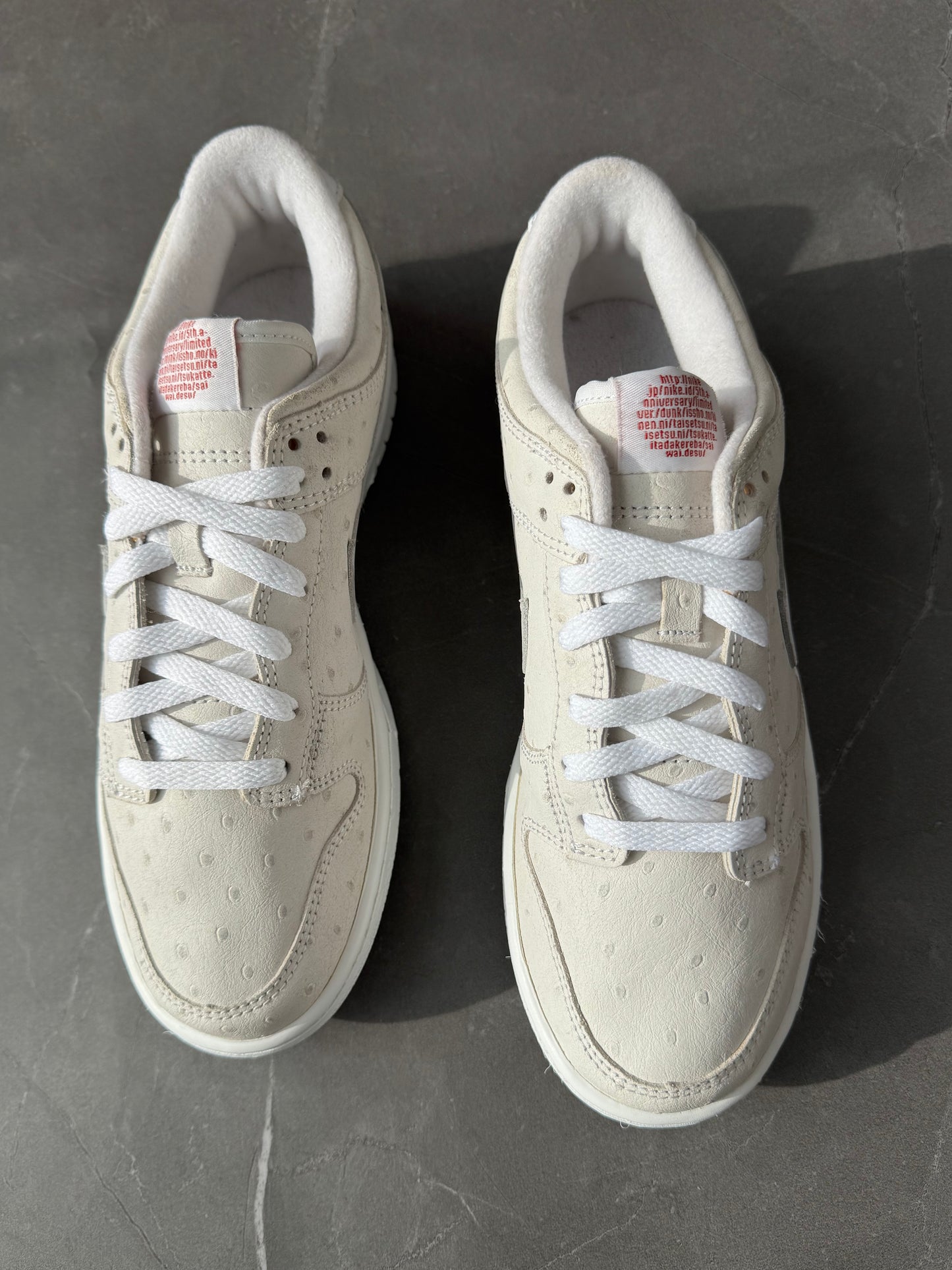 Dunk Low NikeiD Customized "White Dunk"