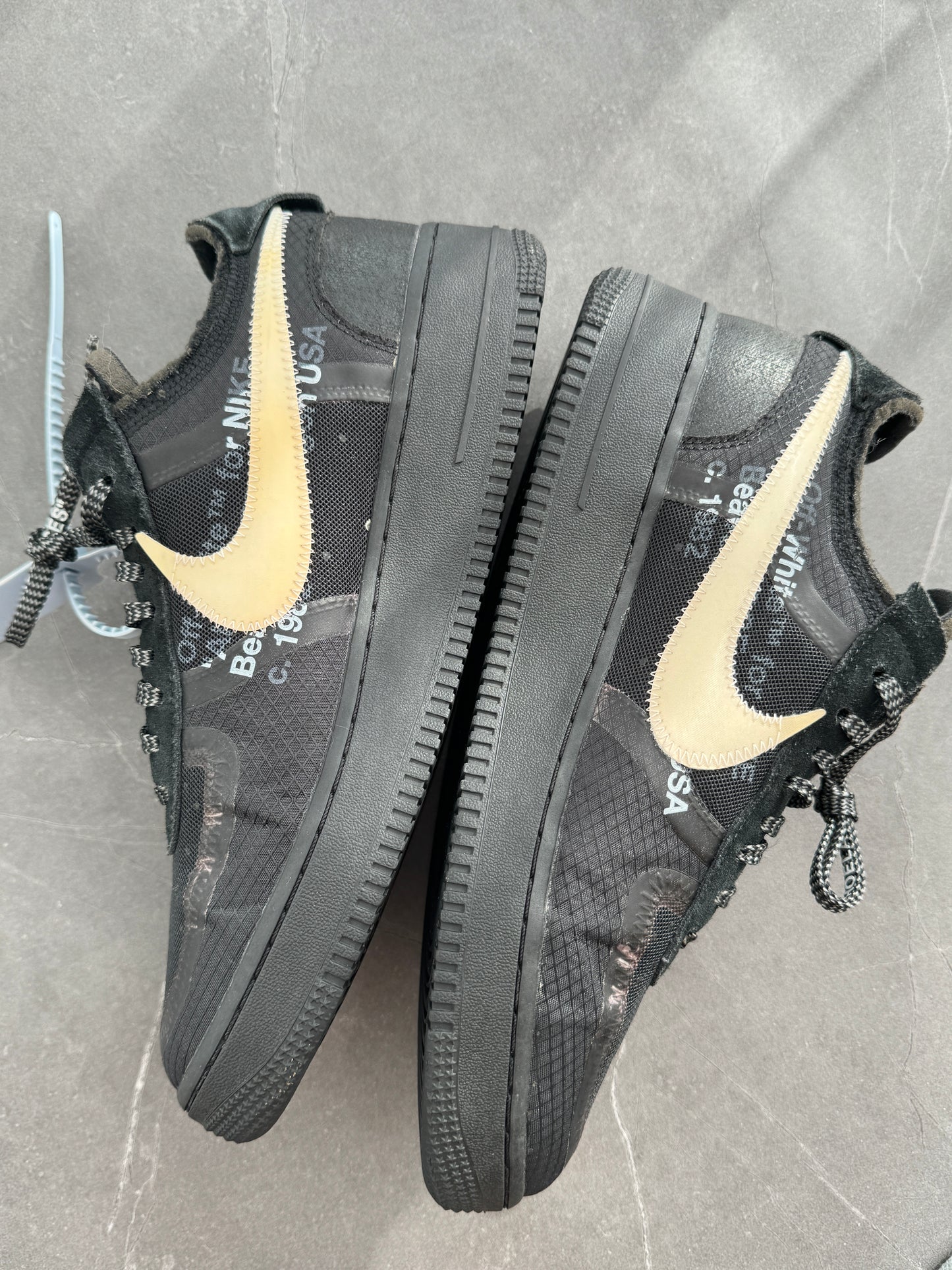 Air Force 1 Low Off-White Black US9.5