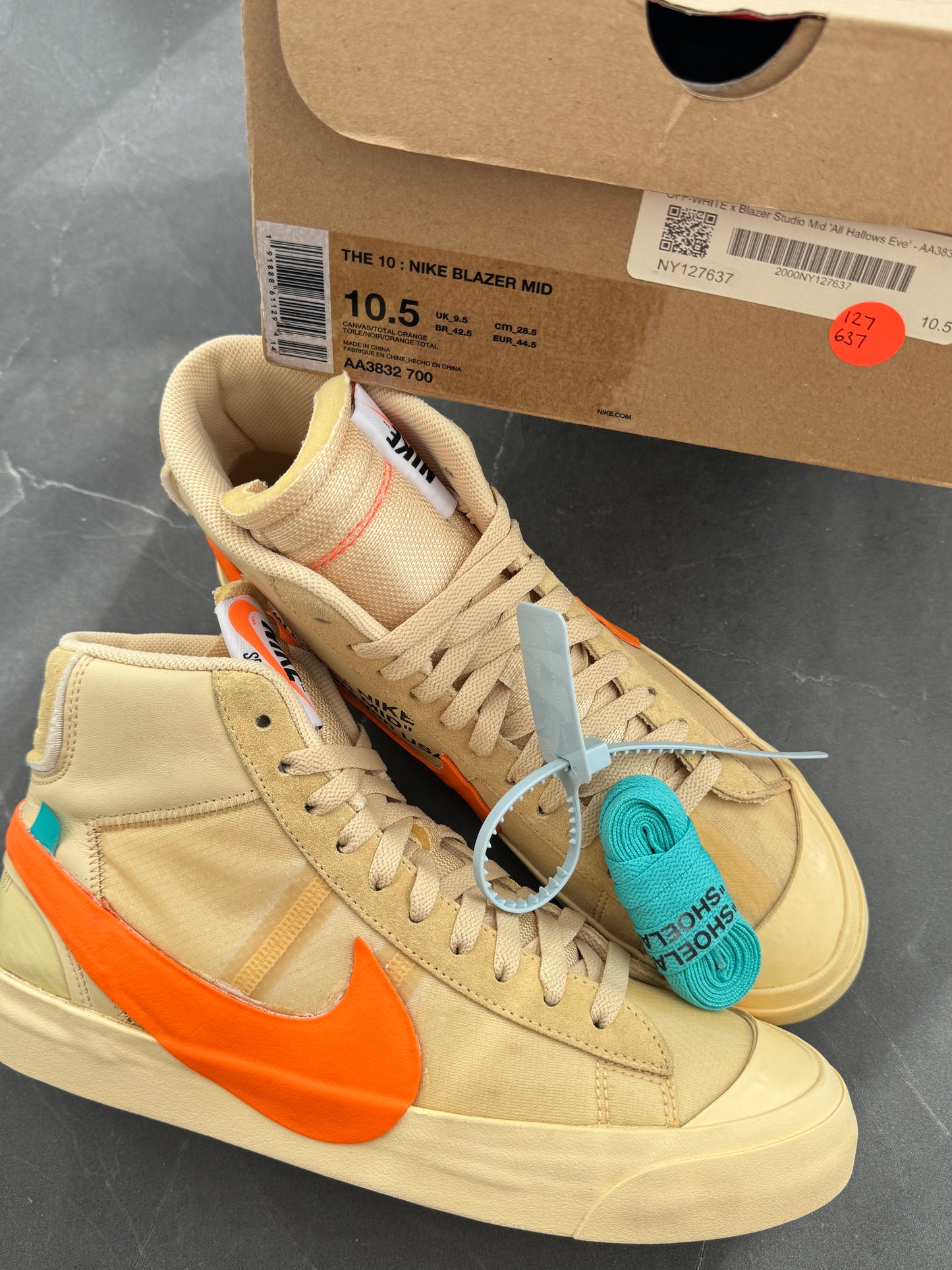 Nike Blazer Mid Off-White All Hallow's Eve US10.5