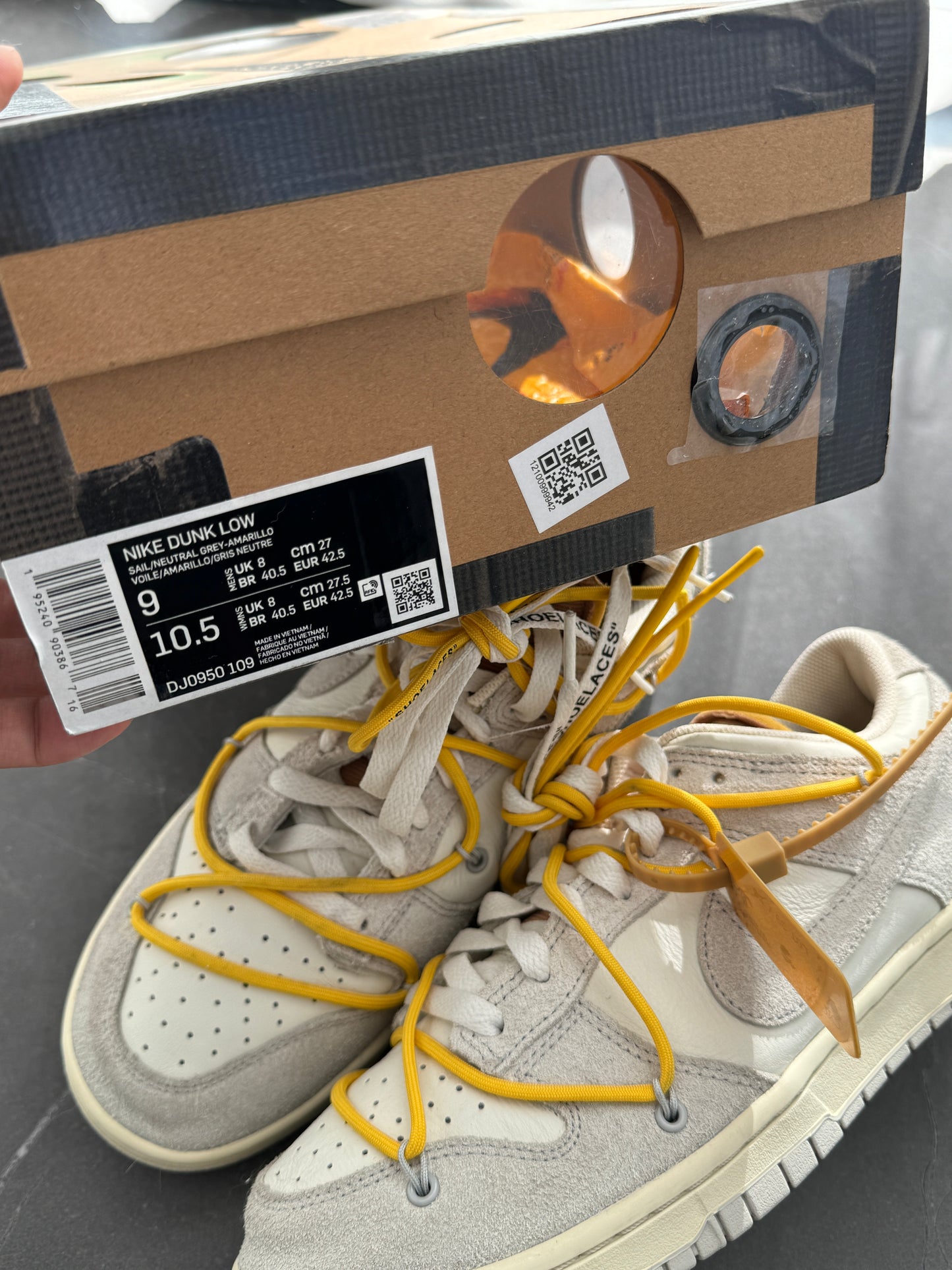 Dunk Low Off-White Lot39