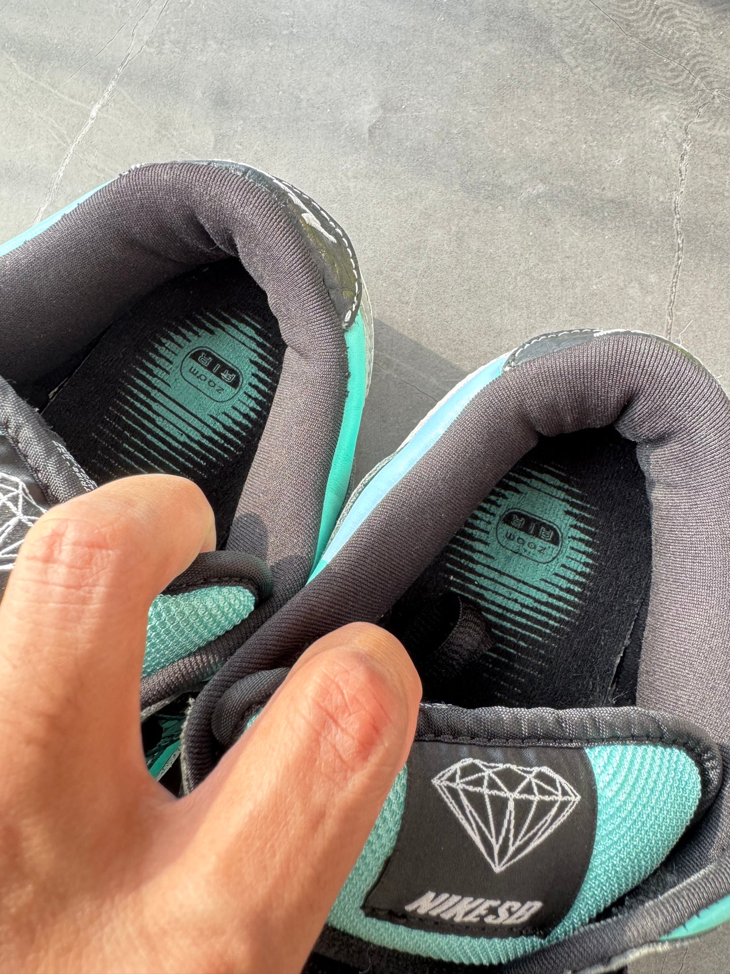 Dunk Low Pro SB Tiffany Diamond US10.5