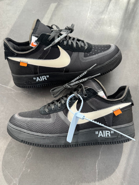Air Force 1 Low Off-White Black US10
