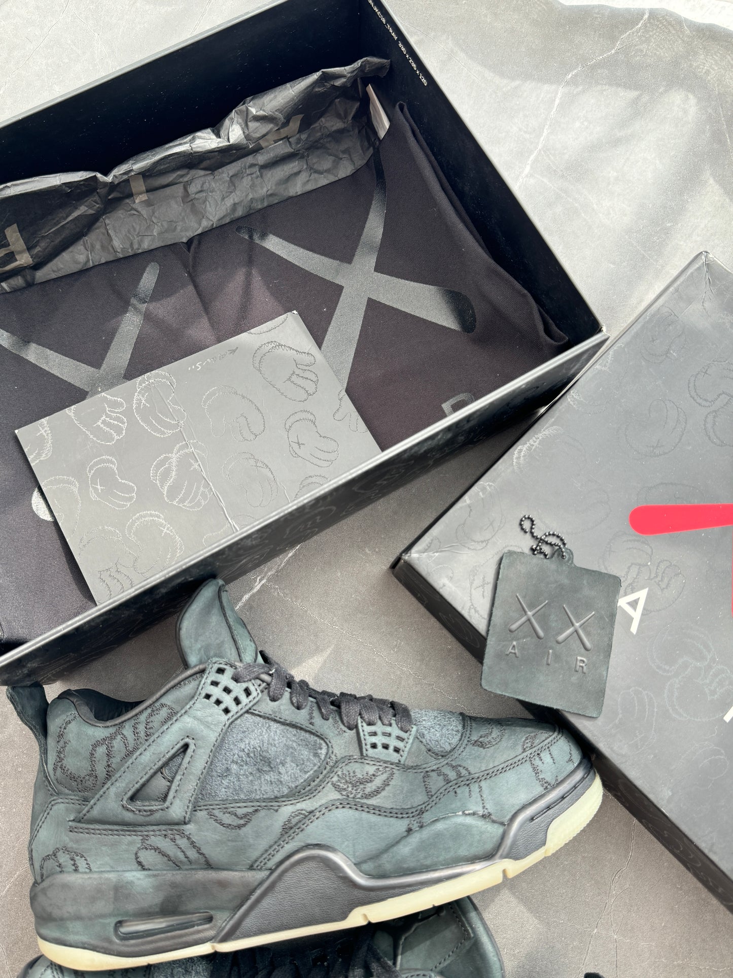 Air Jordan 4 Kaws Black US8