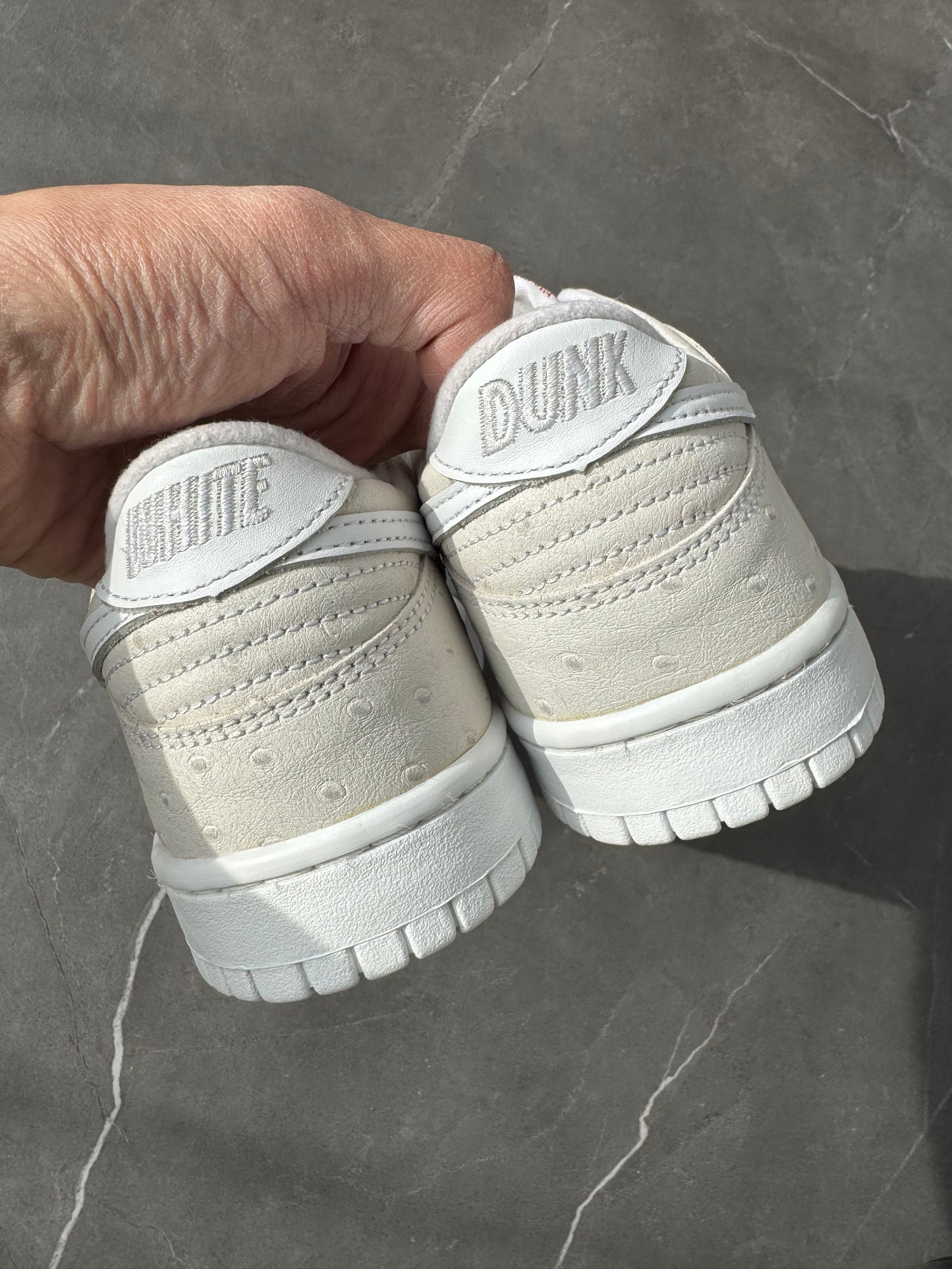 Dunk Low NikeiD Customized "White Dunk"