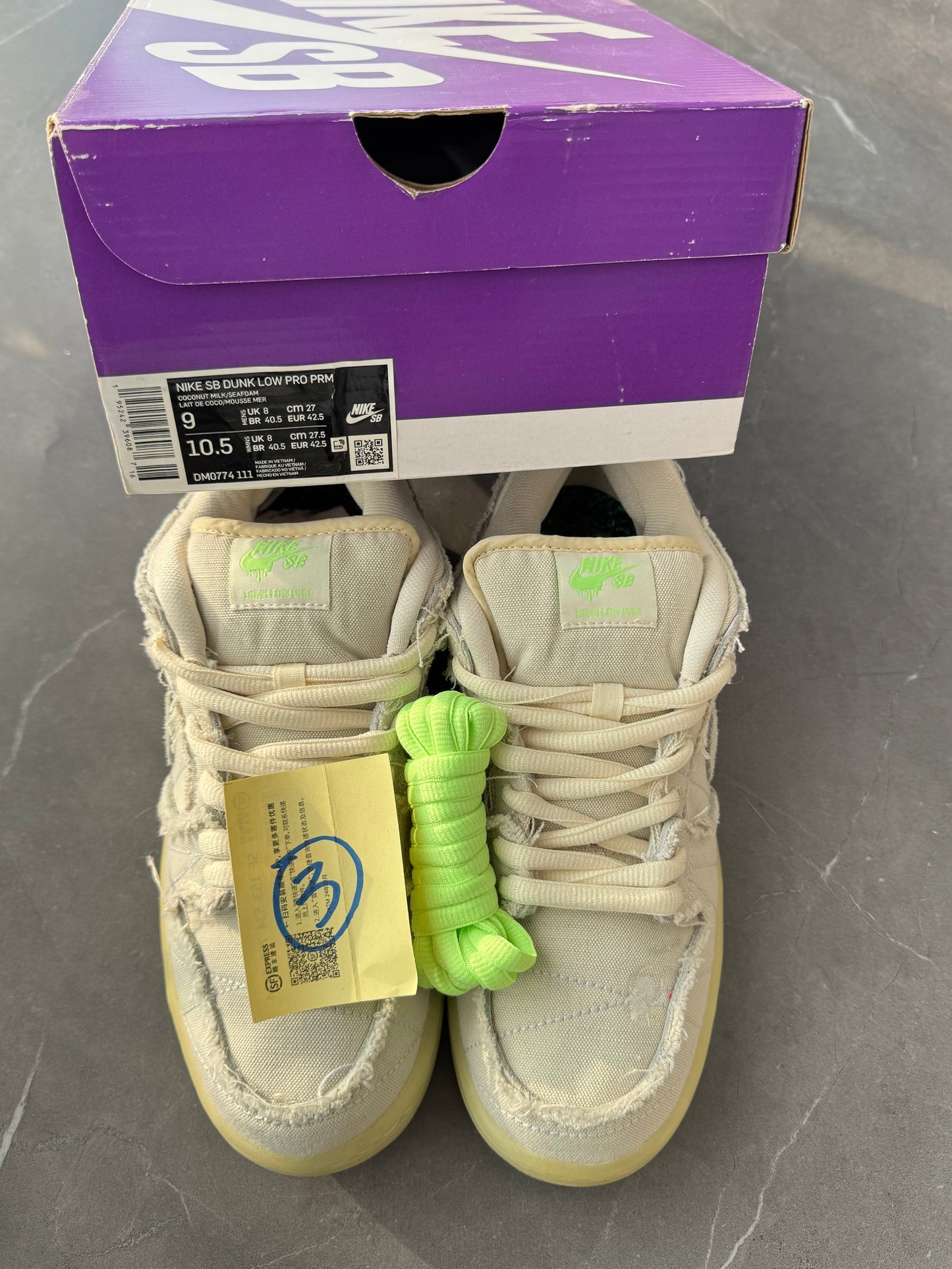 3️⃣ Dunk Low Pro SB Mummy US9