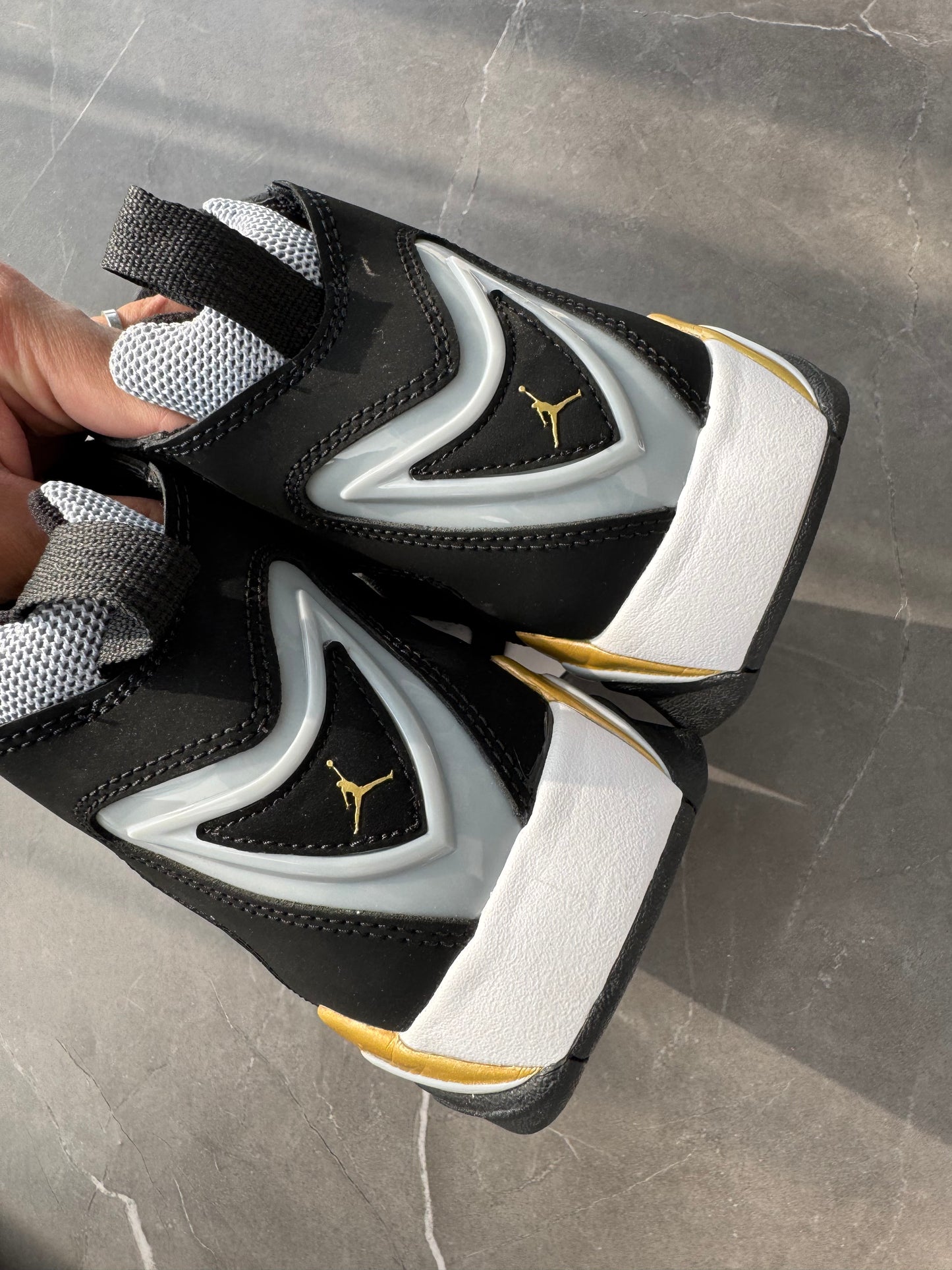 Jordan True Flight Black Metallic Gold Unreleased Sample 2018
