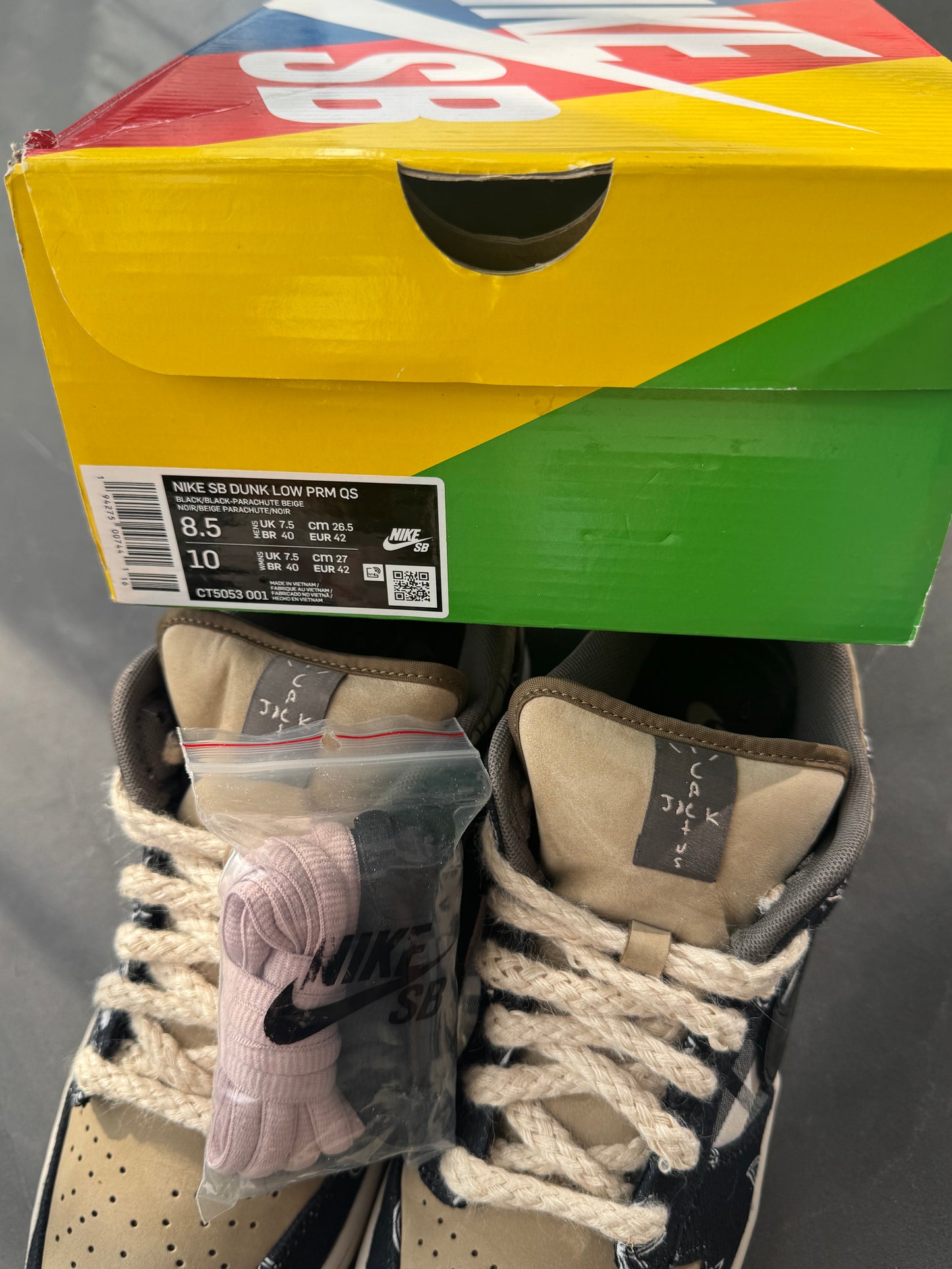 Dunk Low Pro SB Travis Scott US8.5