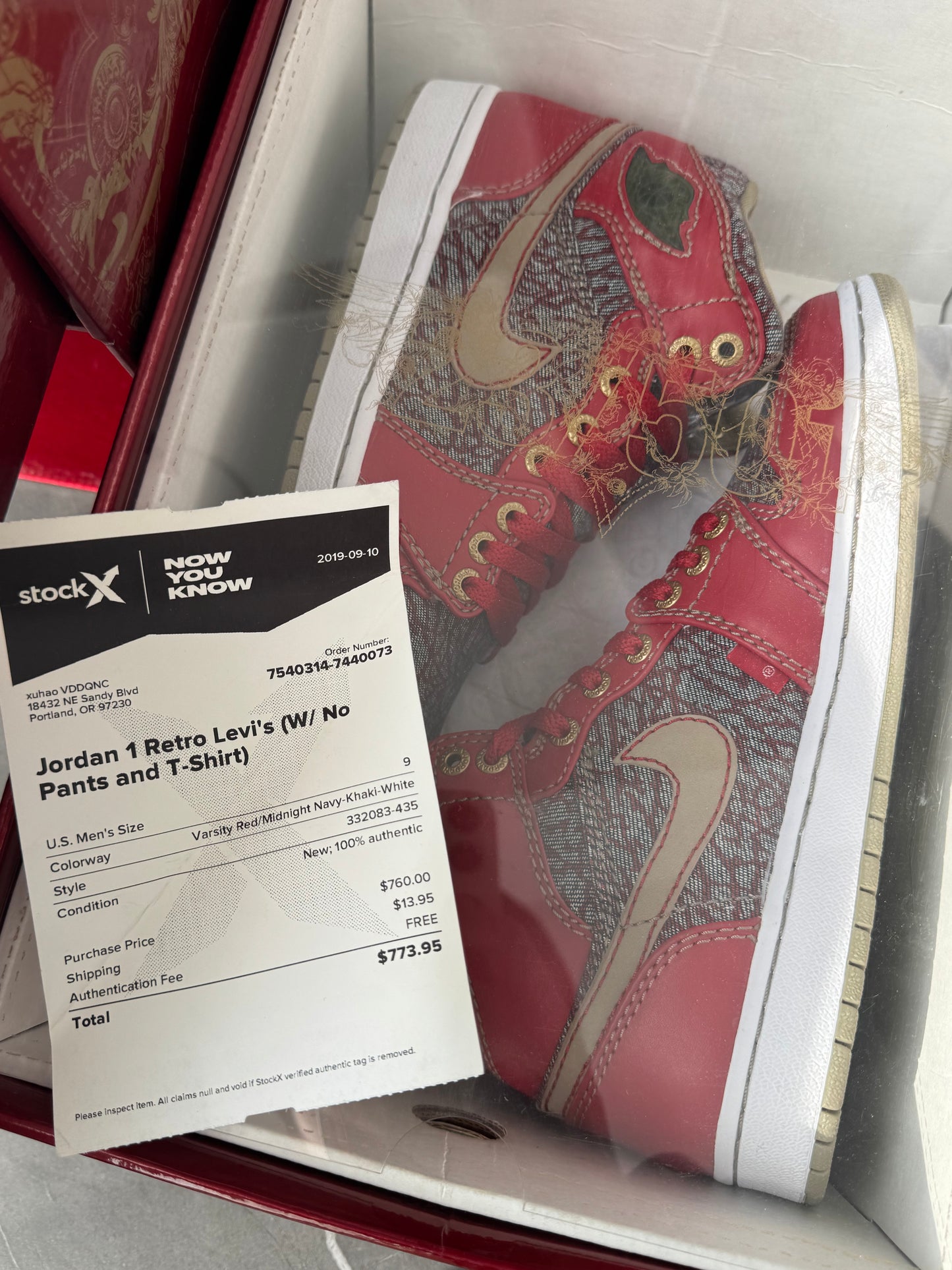 Air Jordan 1 Levi's Denim Pack