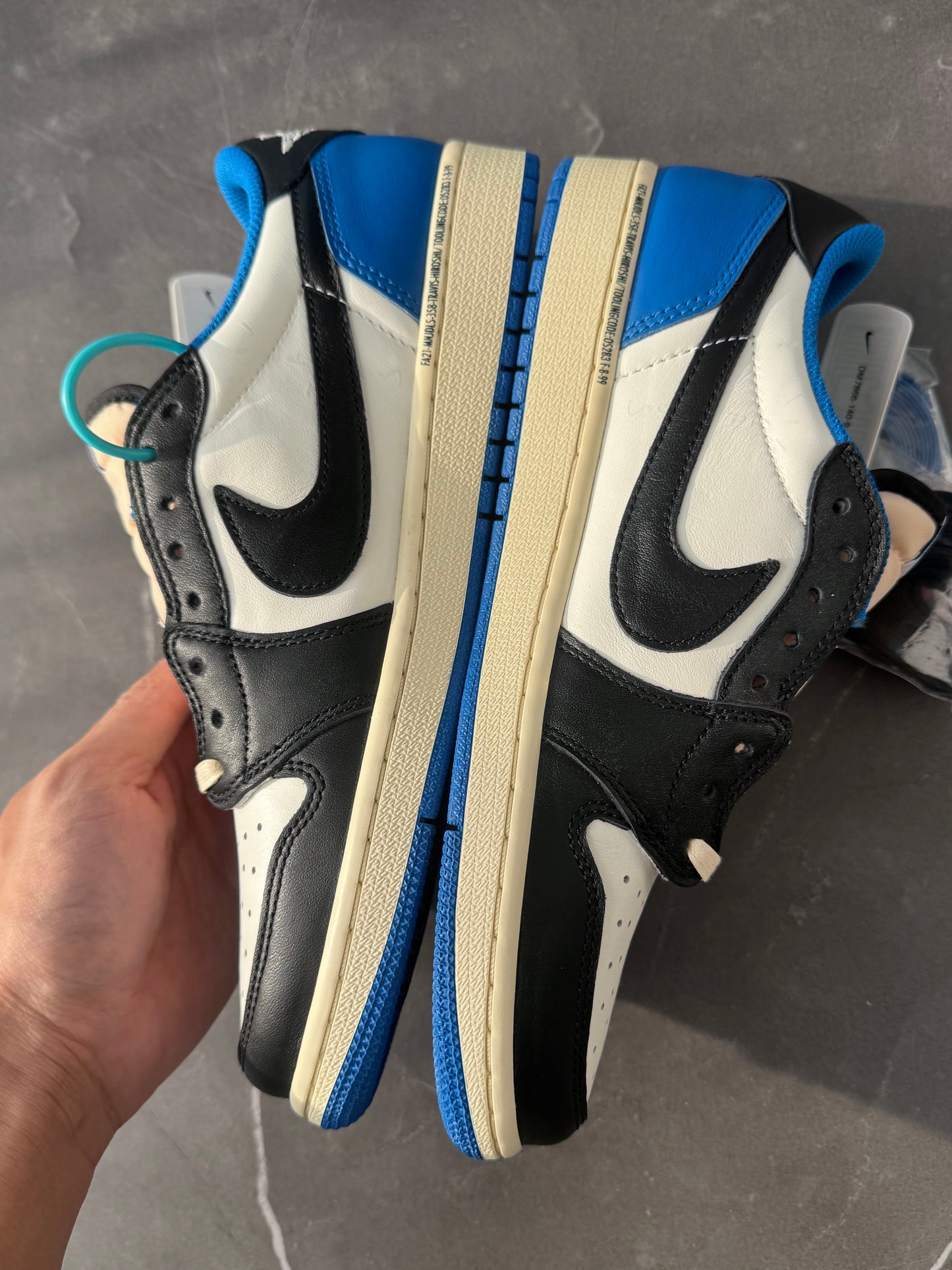Air Jordan 1 Low Travis Scott Fragment Design US9