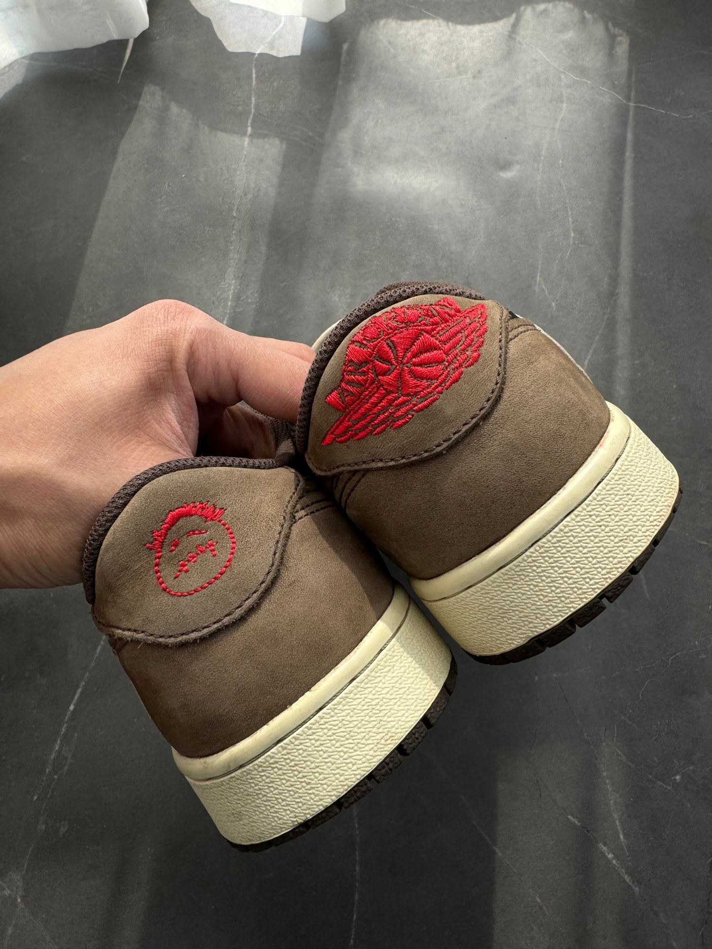 Air Jordan 1 Low Travis Scott Mocha US9.5