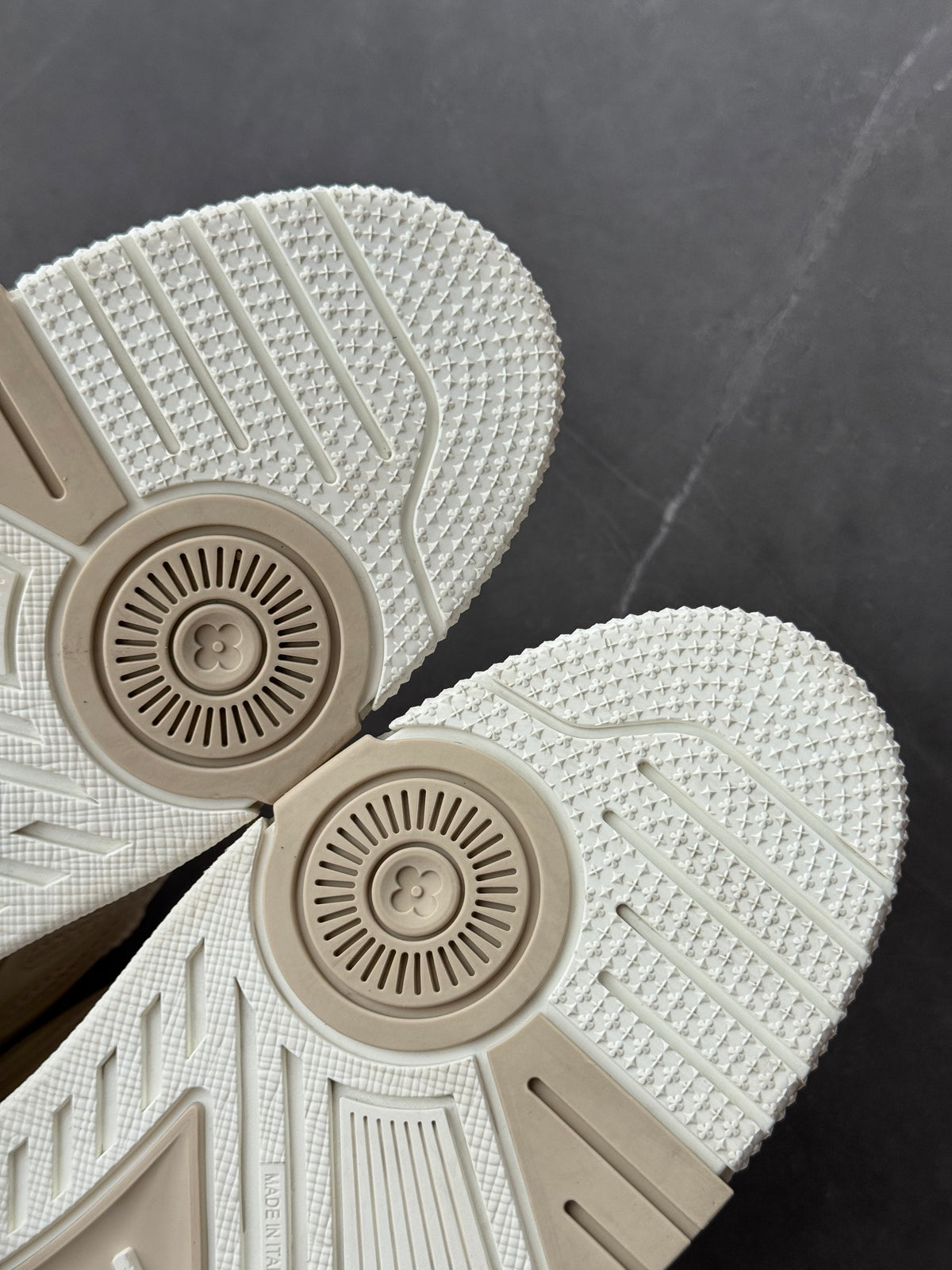 Louis Vuitton Skate Sneaker Beige White