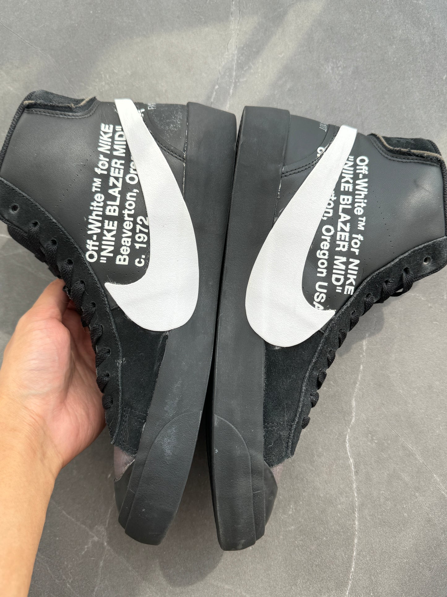 Nike Blazer Mid Off-White Grim Reaper US10.5