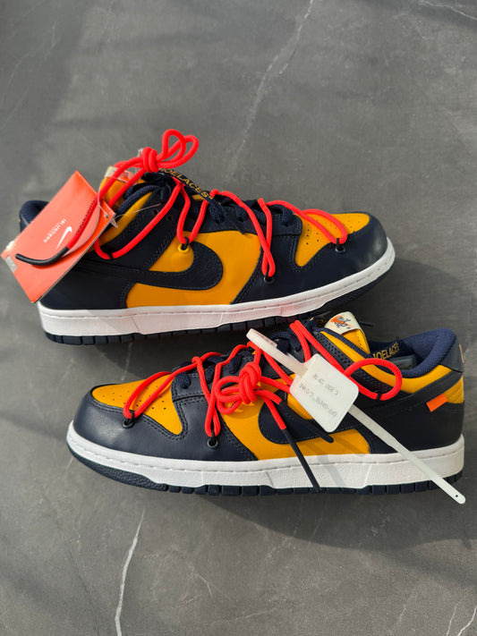 Dunk Low Off-white University Gold