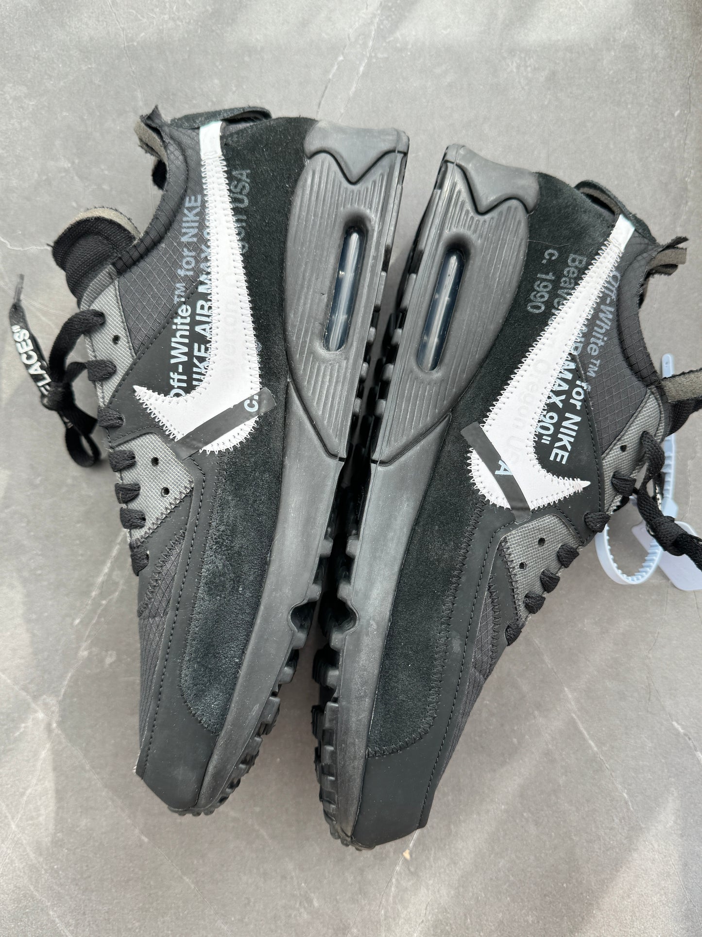 Air Max 90 Off-White Black US12