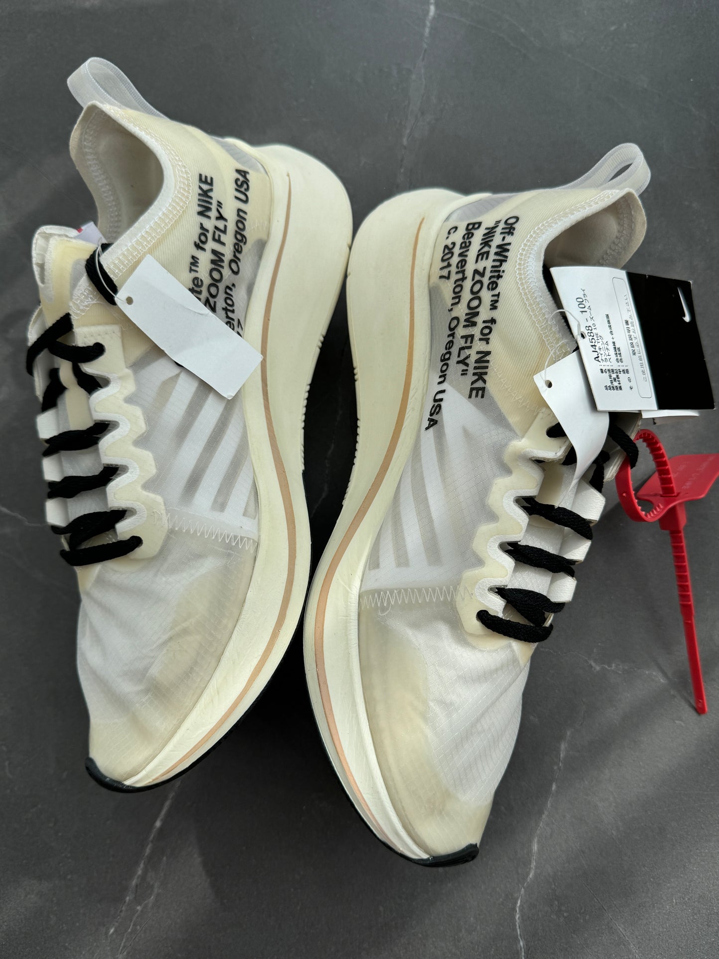 Nike Zoom Fly Off-White The Ten US9