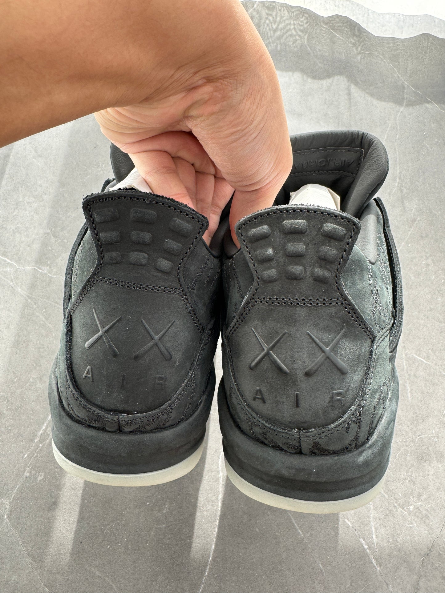 Air Jordan 4 Kaws Black US10.5