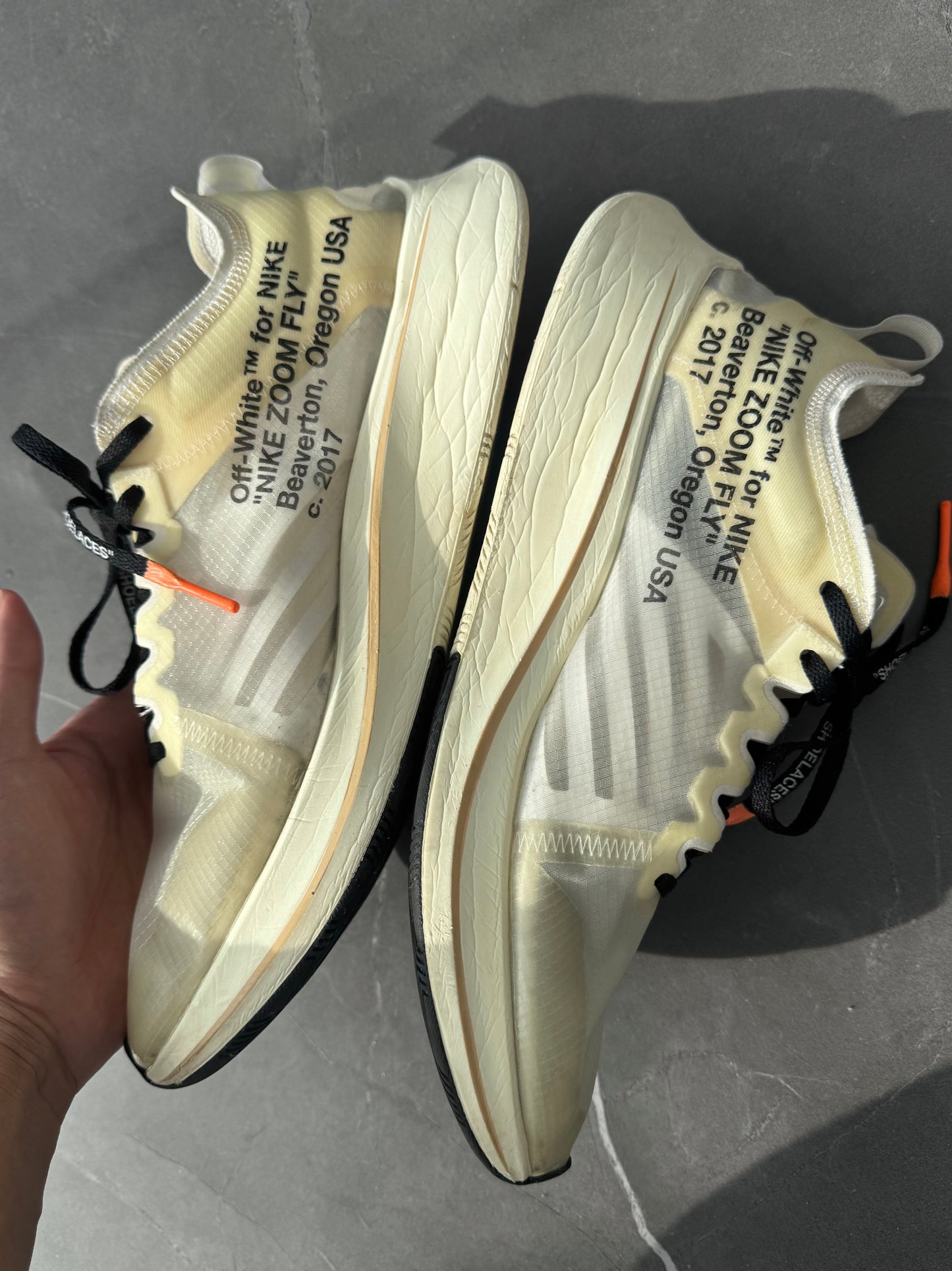 Nike Zoom Fly Off-White The Ten US11.5