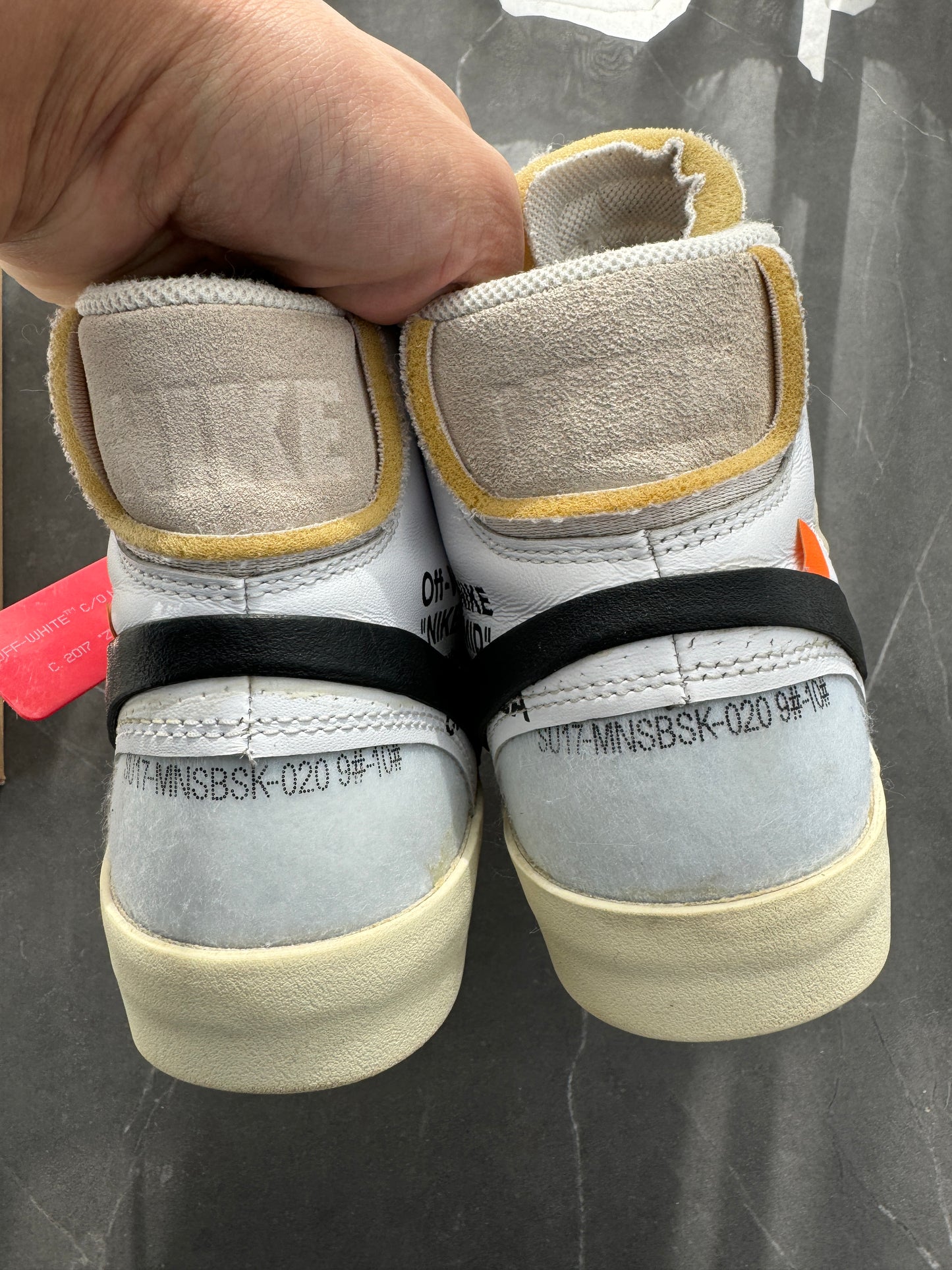 Nike Blazer Mid Off-White The Ten US10