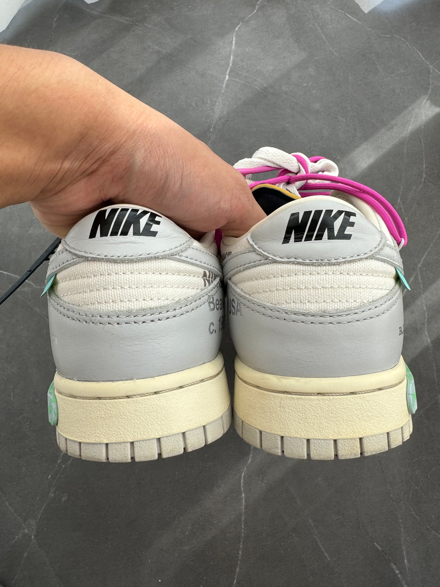 Dunk Low Off-White Lot30