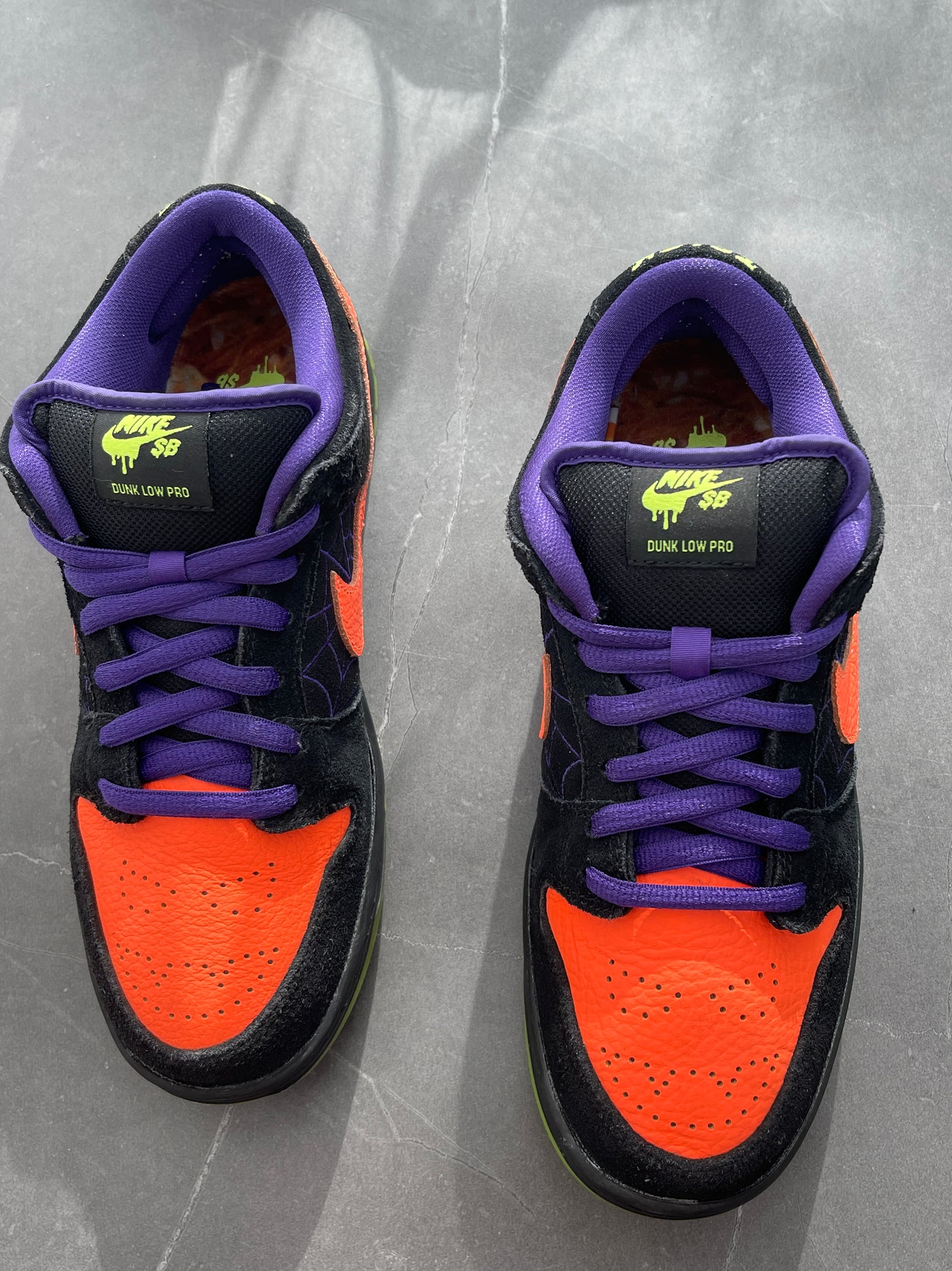 Dunk Low Pro SB Night Of Mischief Halloween US9