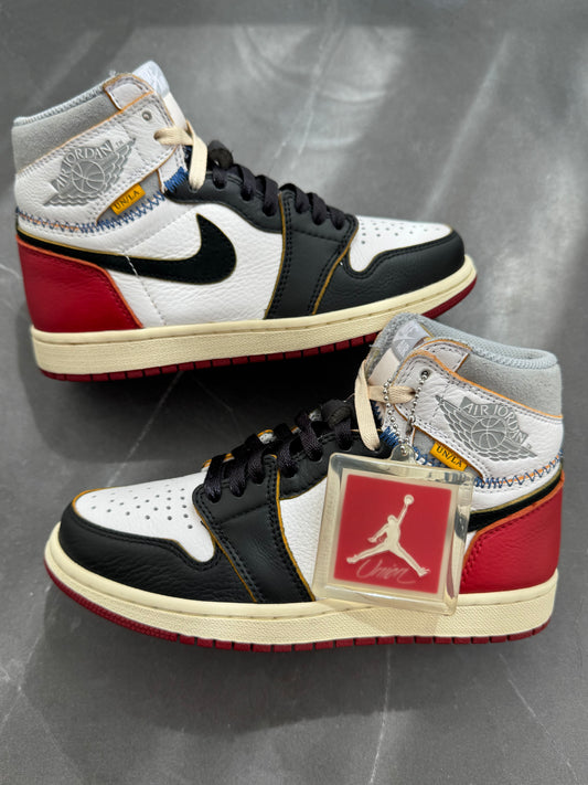 Air Jordan 1 High Union Black Toe US5