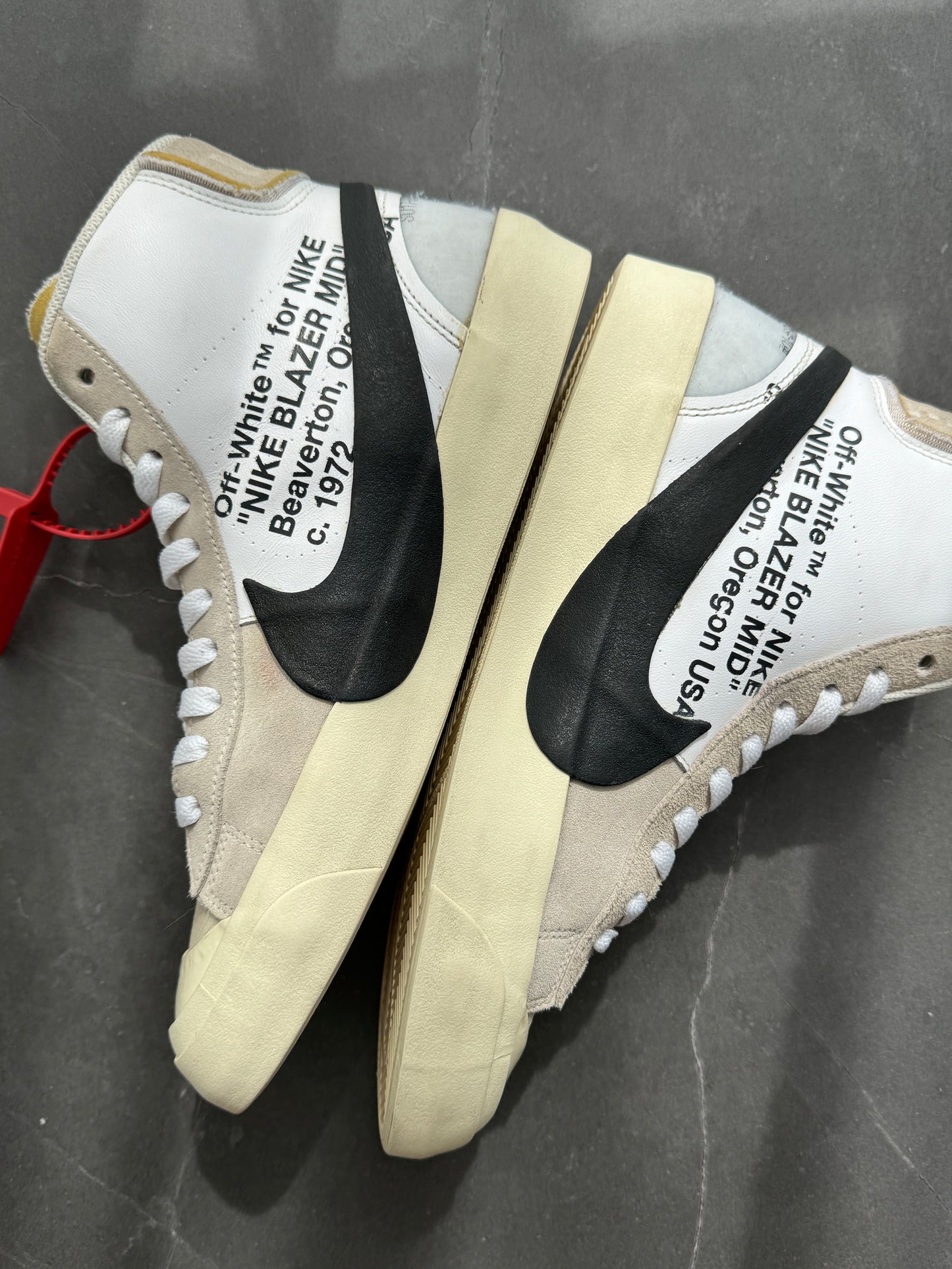 Nike Blazer Mid Off-White The Ten US9 Lot1