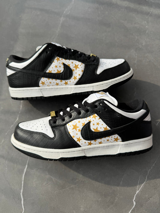 Dunk Low Pro SB Supreme Black Stars US9
