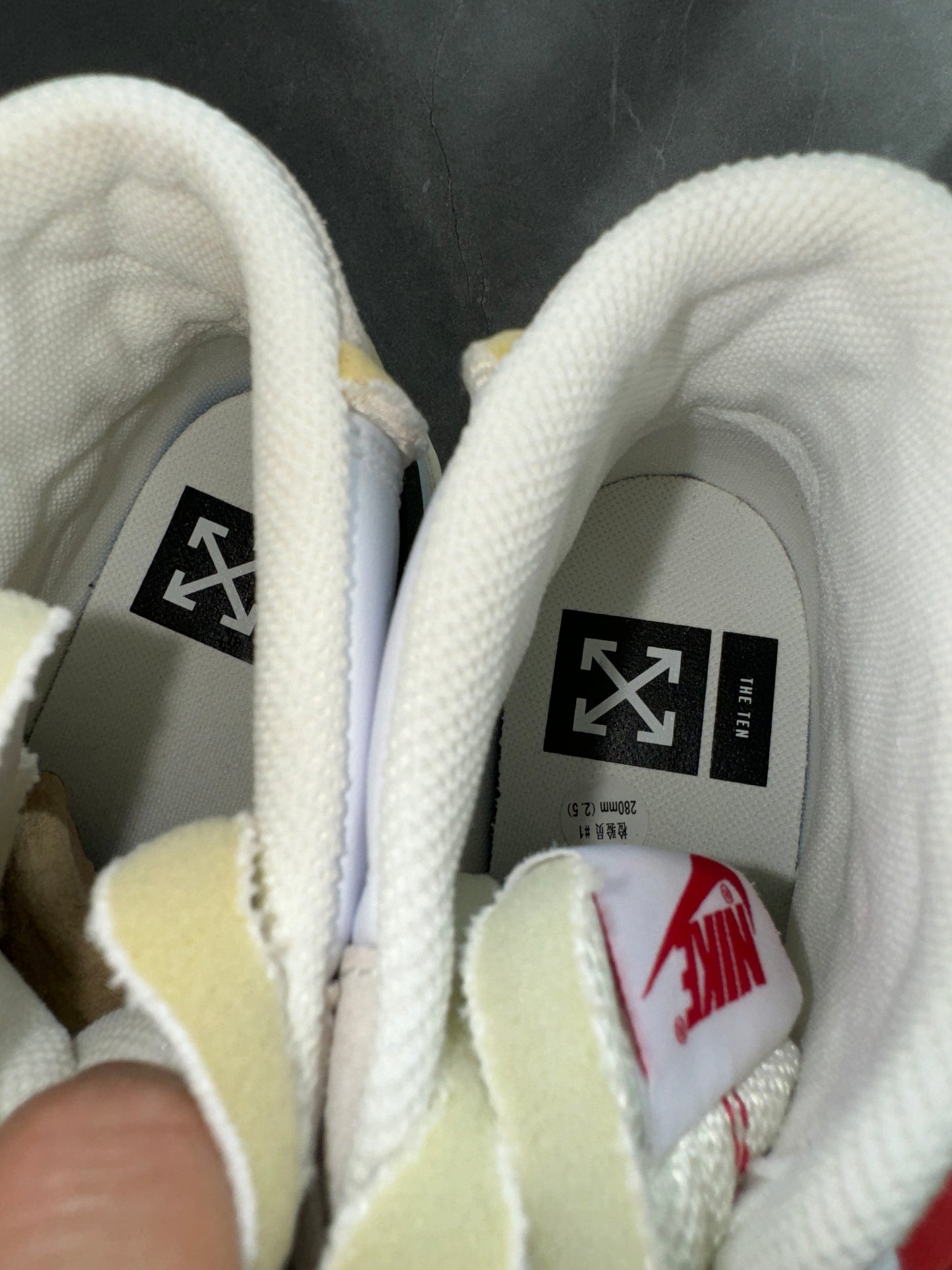 Nike Blazer Off-White The Ten US10 DS