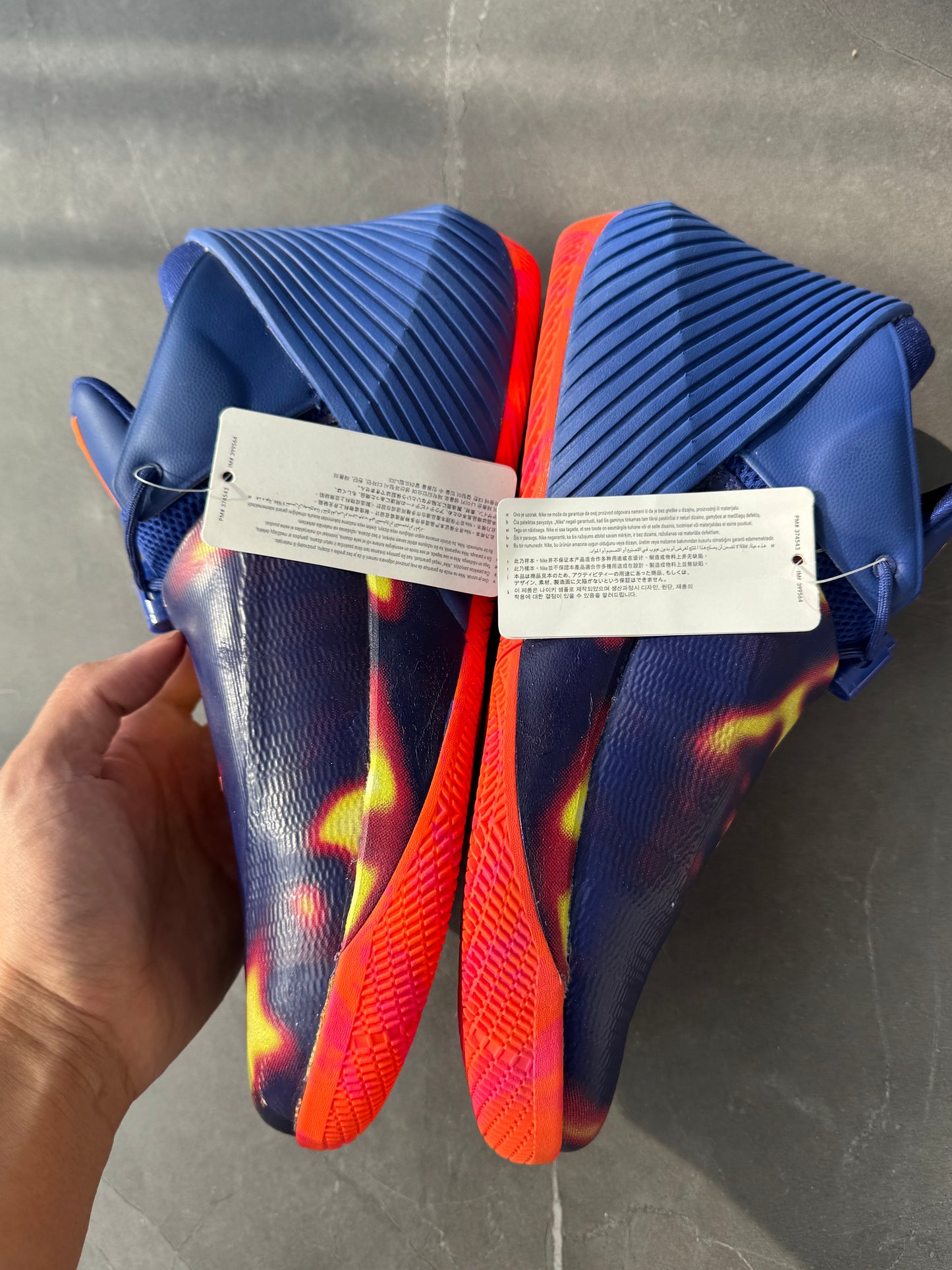 Jordan Why Not Zero0.1 Blue Fire Sample