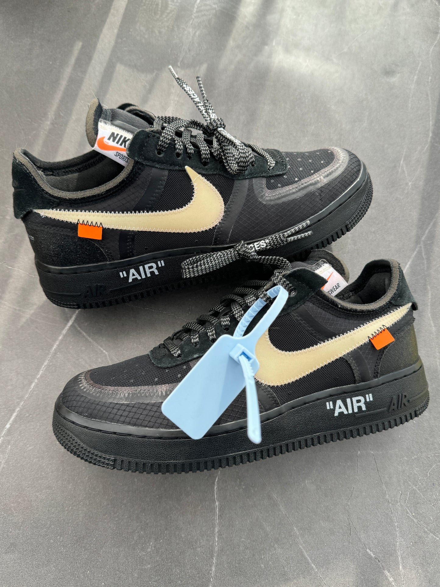 Air Force 1 Low Off-White Black US7.5