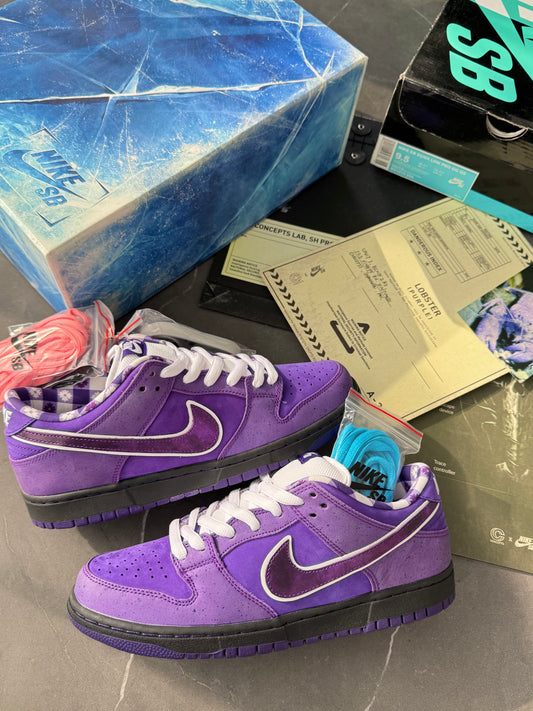 Dunk Low Pro SB Purple Lobster Special Box US9.5