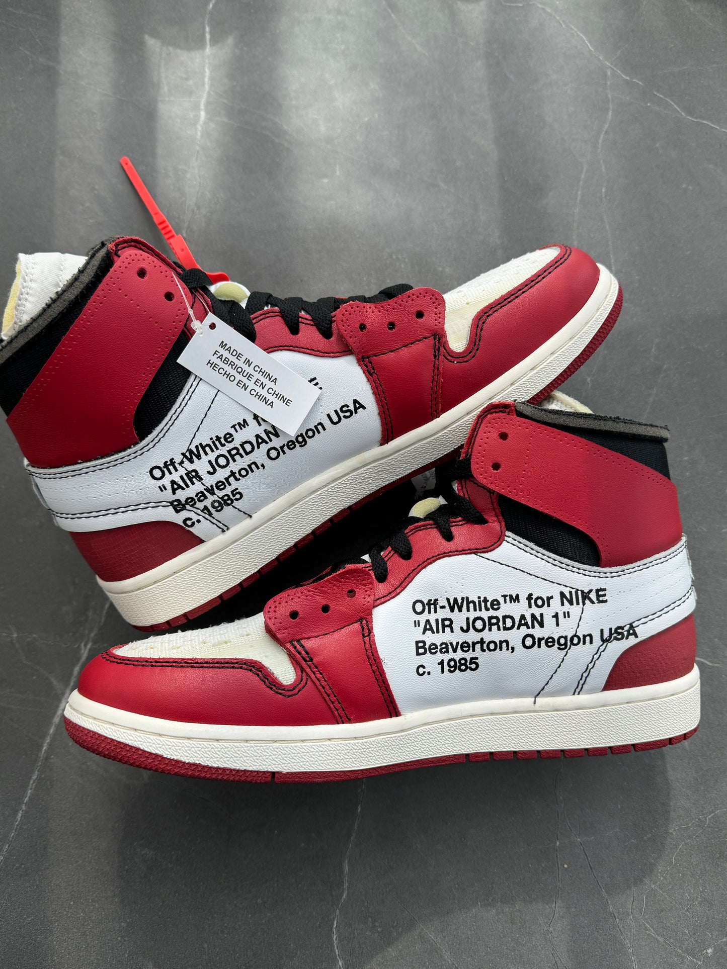 Air Jordan 1 Off-White Chicago US9