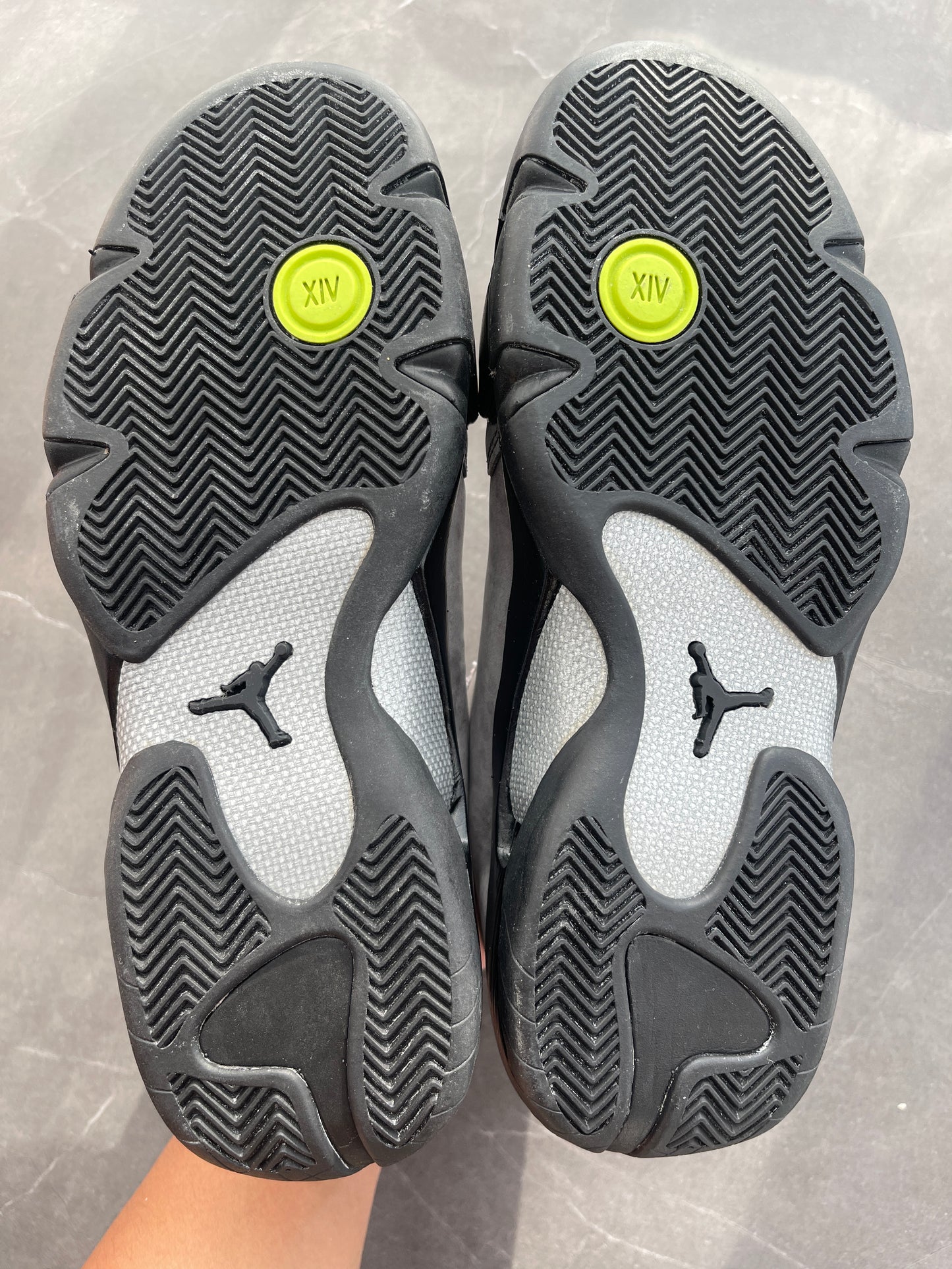 Air Jordan 14 Graphite Chartreuse 2005