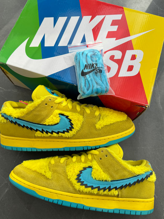 Dunk Low Pro SB Greatfuldead Bear Opti Yellow US11